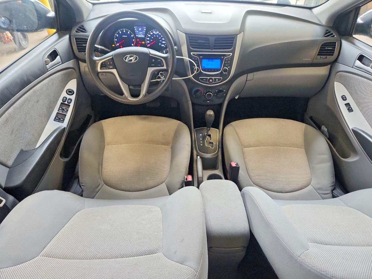 2012 Hyundai Accent Gls Серый vin: KMHCT4AE6CU267030