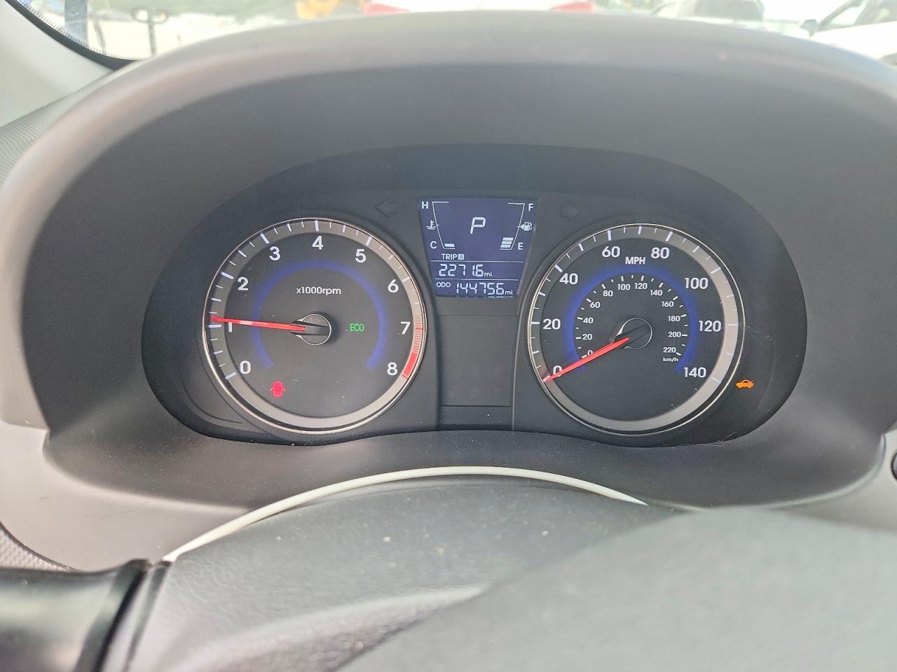 2013 Hyundai Accent Gls Blue vin: KMHCT4AE6DU309925