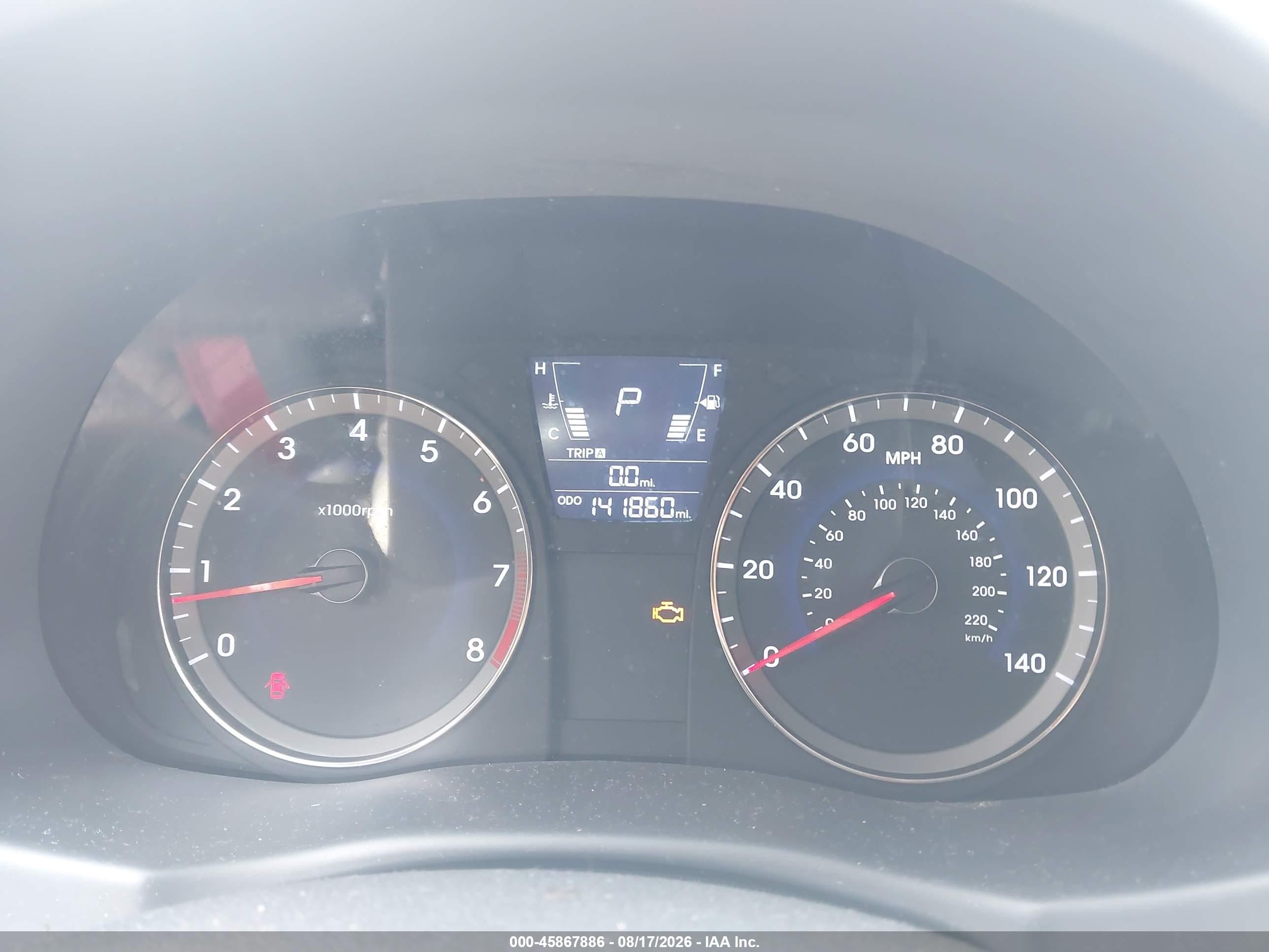 2013 Hyundai Accent Gls Red vin: KMHCT4AE6DU429398