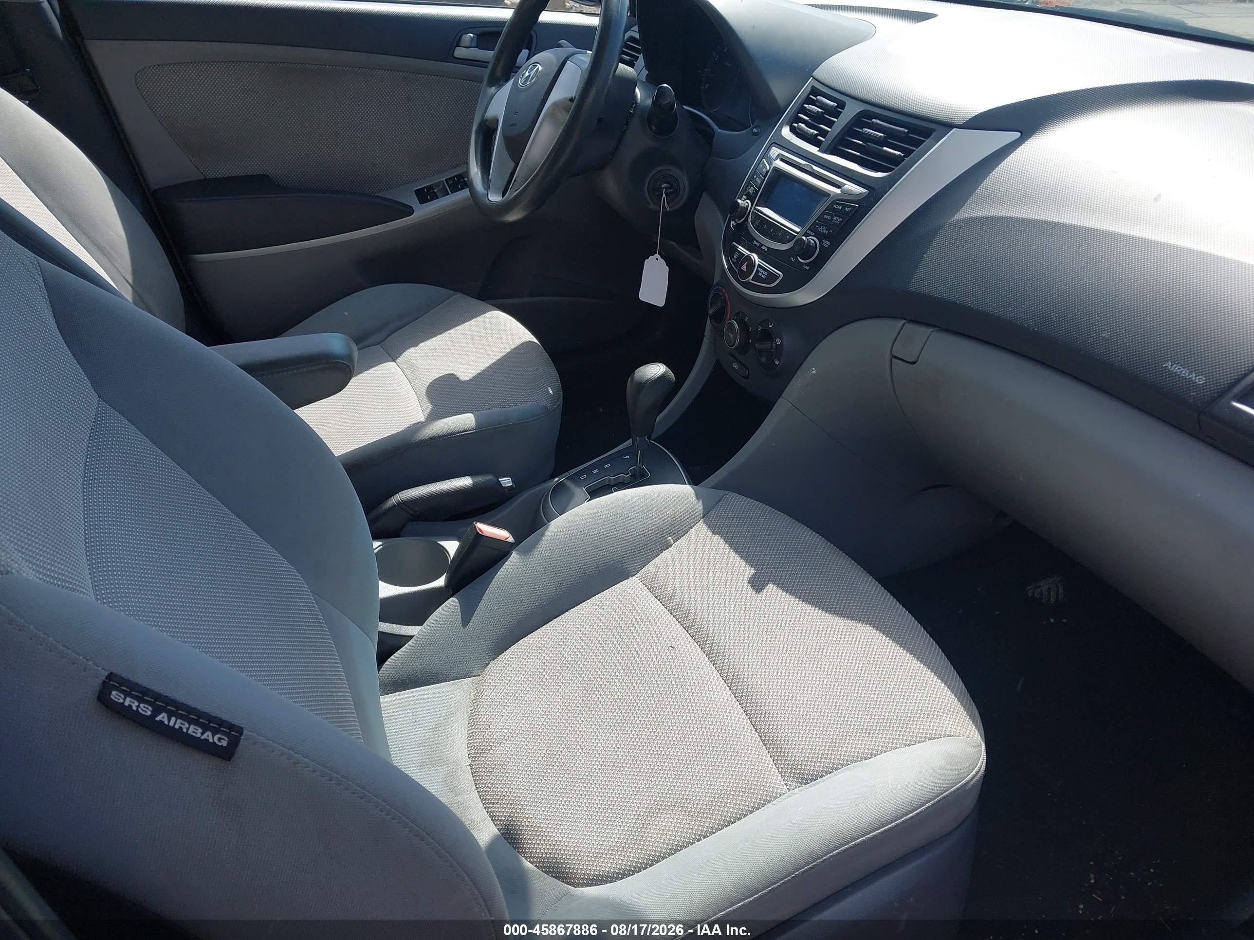 2013 Hyundai Accent Gls Red vin: KMHCT4AE6DU429398