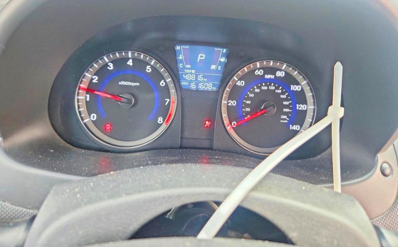 2013 Hyundai Accent Gls Blue vin: KMHCT4AE6DU549279