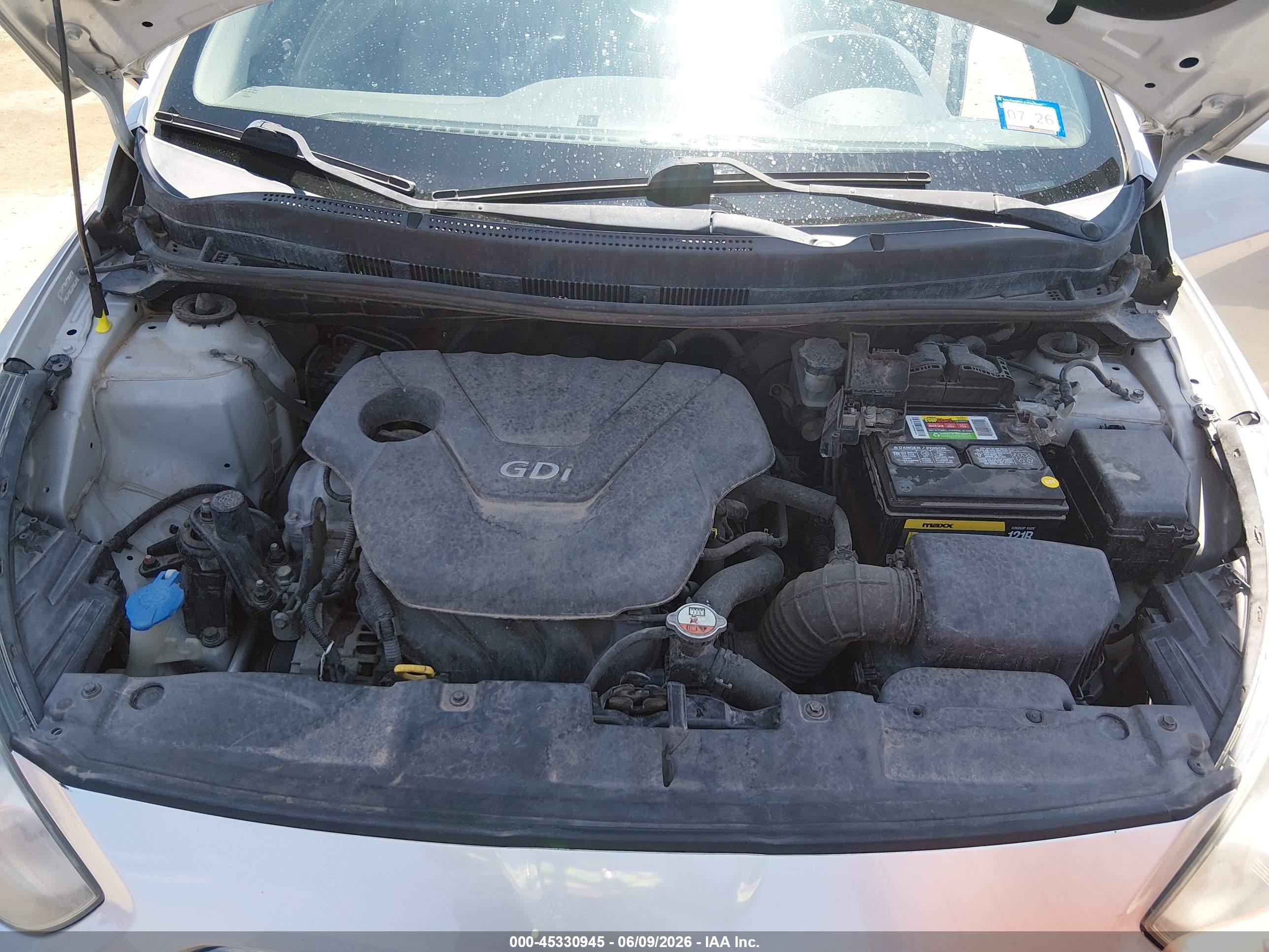 2013 Hyundai Accent Gls Gray vin: KMHCT4AE6DU576207