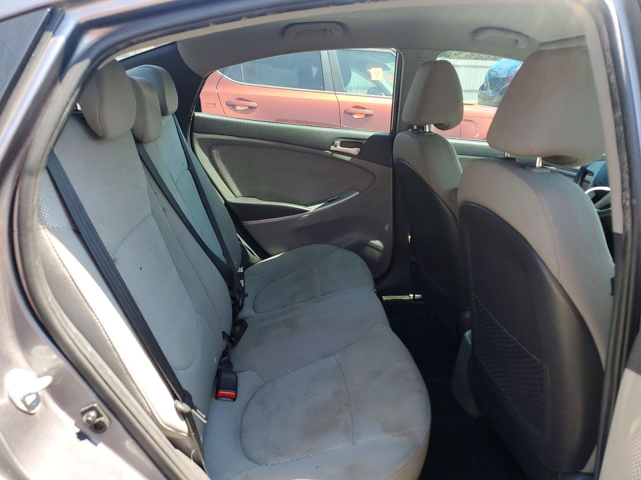 2014 Hyundai Accent Gls Gray vin: KMHCT4AE6EU637878
