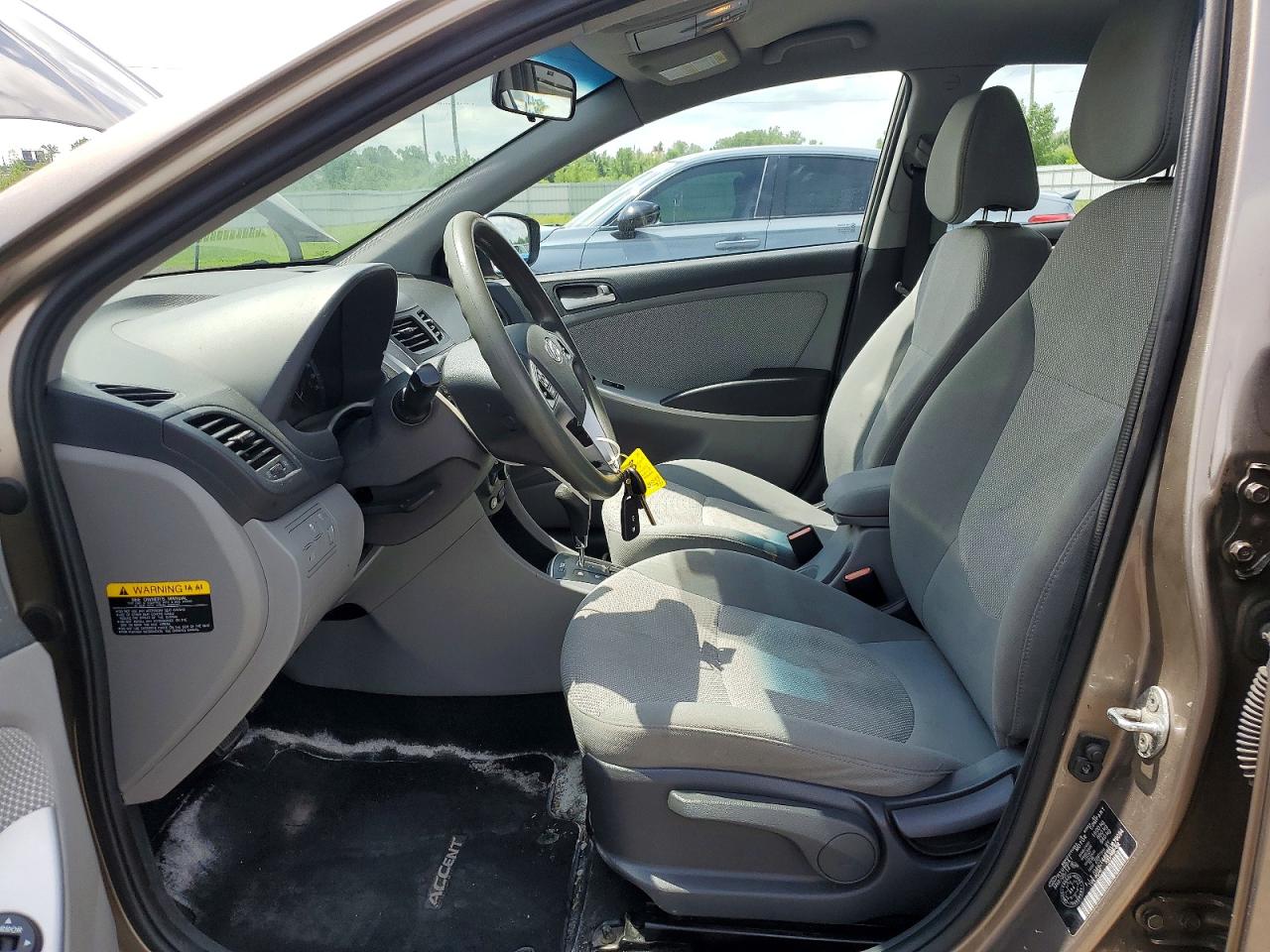 2014 Hyundai Accent Gls Коричневый vin: KMHCT4AE6EU679094