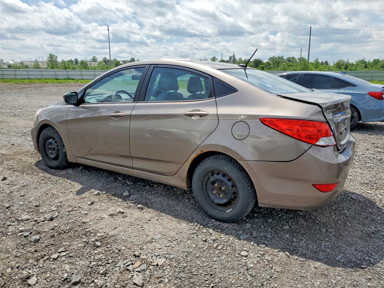 2014 Hyundai Accent Gls Коричневый vin: KMHCT4AE6EU679094