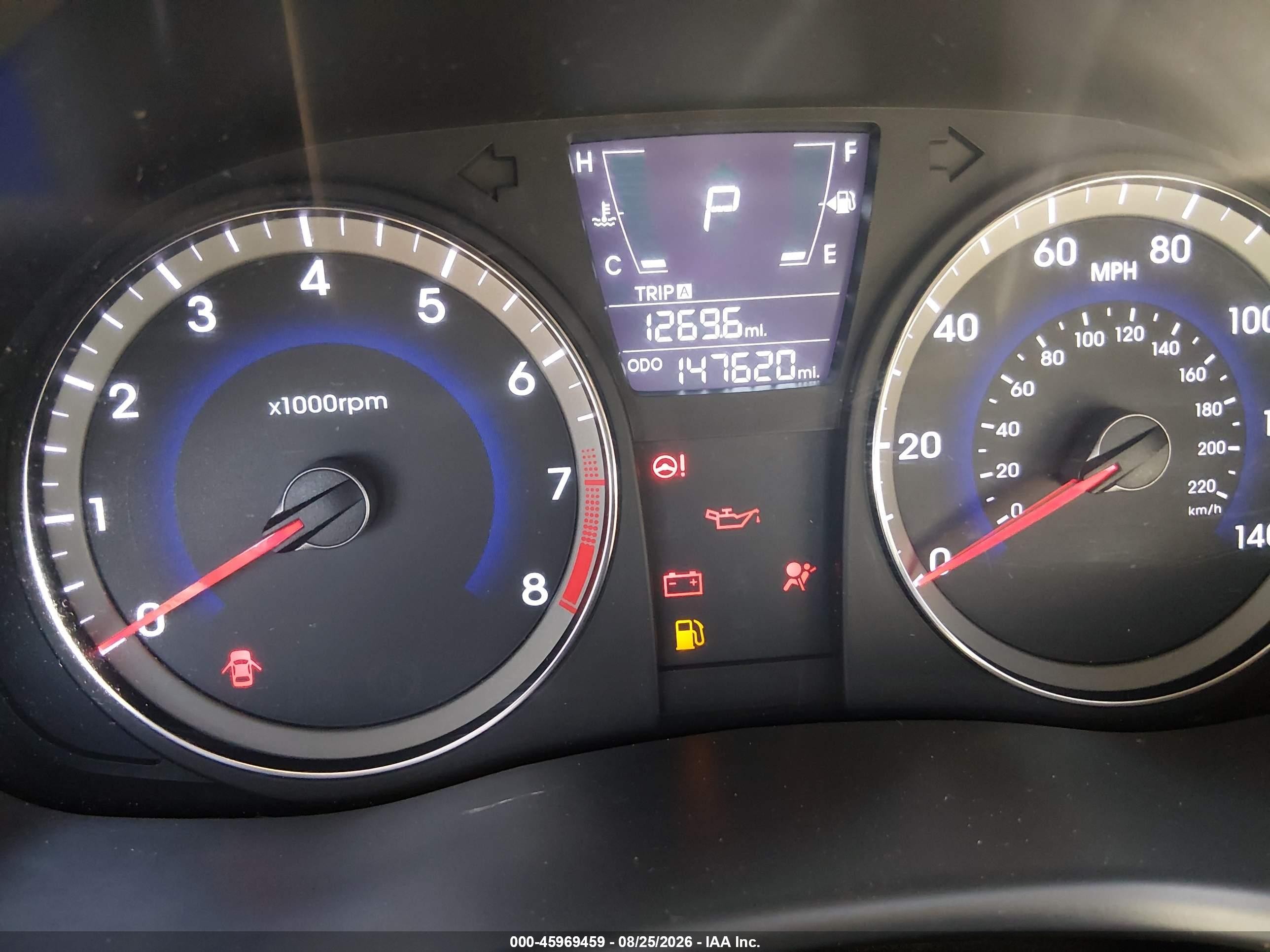 2014 Hyundai Accent Gls Blue vin: KMHCT4AE6EU681766