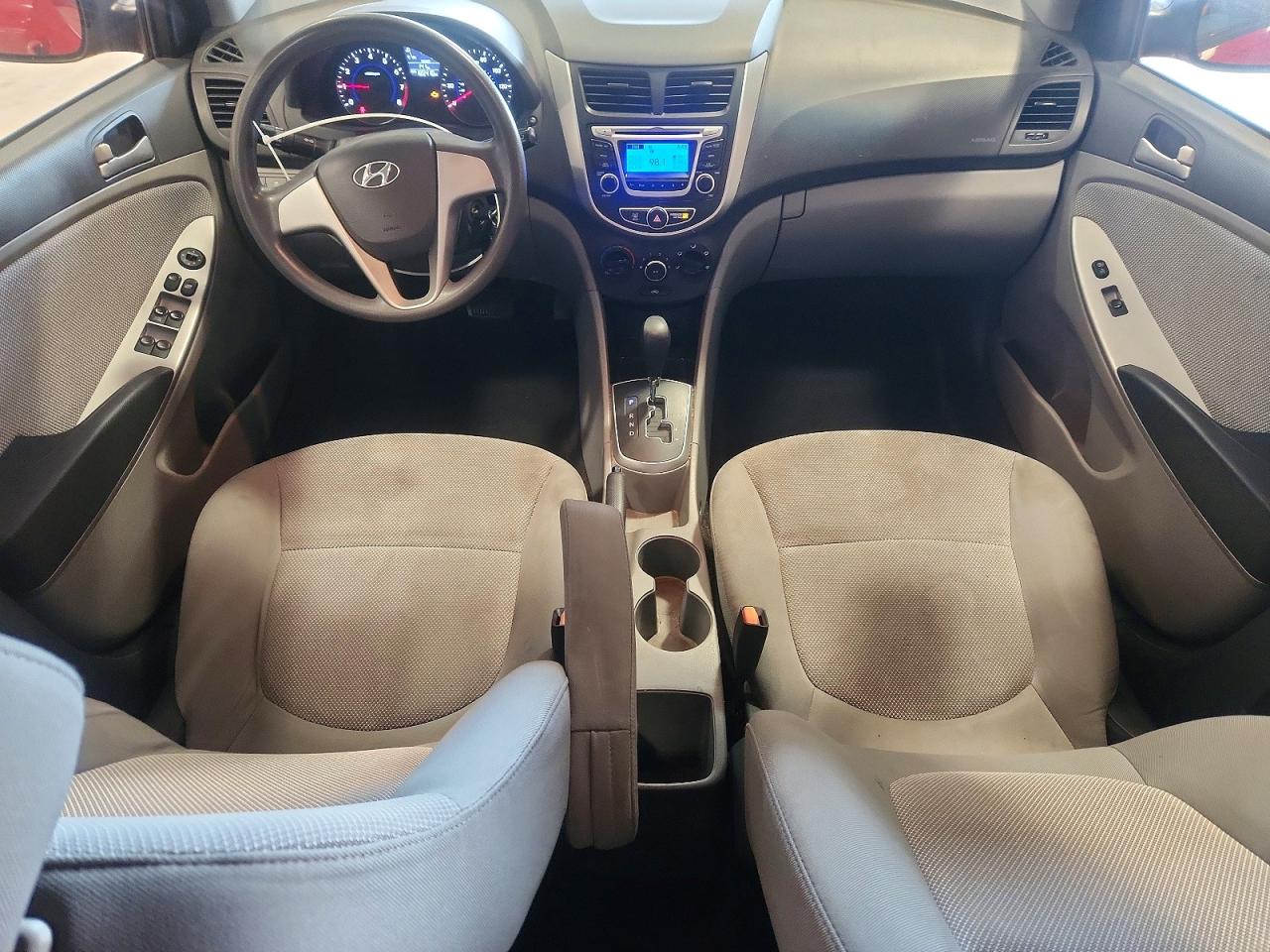 2014 Hyundai Accent Gls Red vin: KMHCT4AE6EU729802