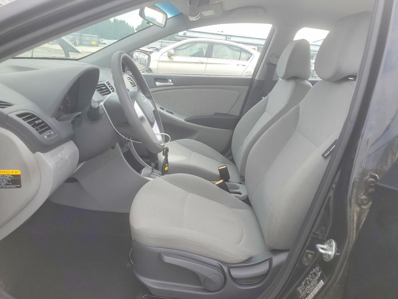 2014 Hyundai Accent Gls Black vin: KMHCT4AE6EU776490