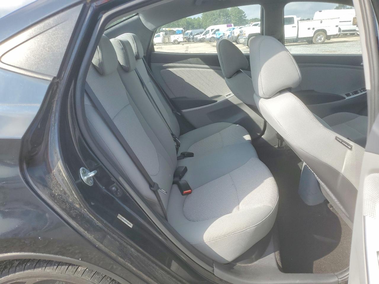 2014 Hyundai Accent Gls Black vin: KMHCT4AE6EU776490