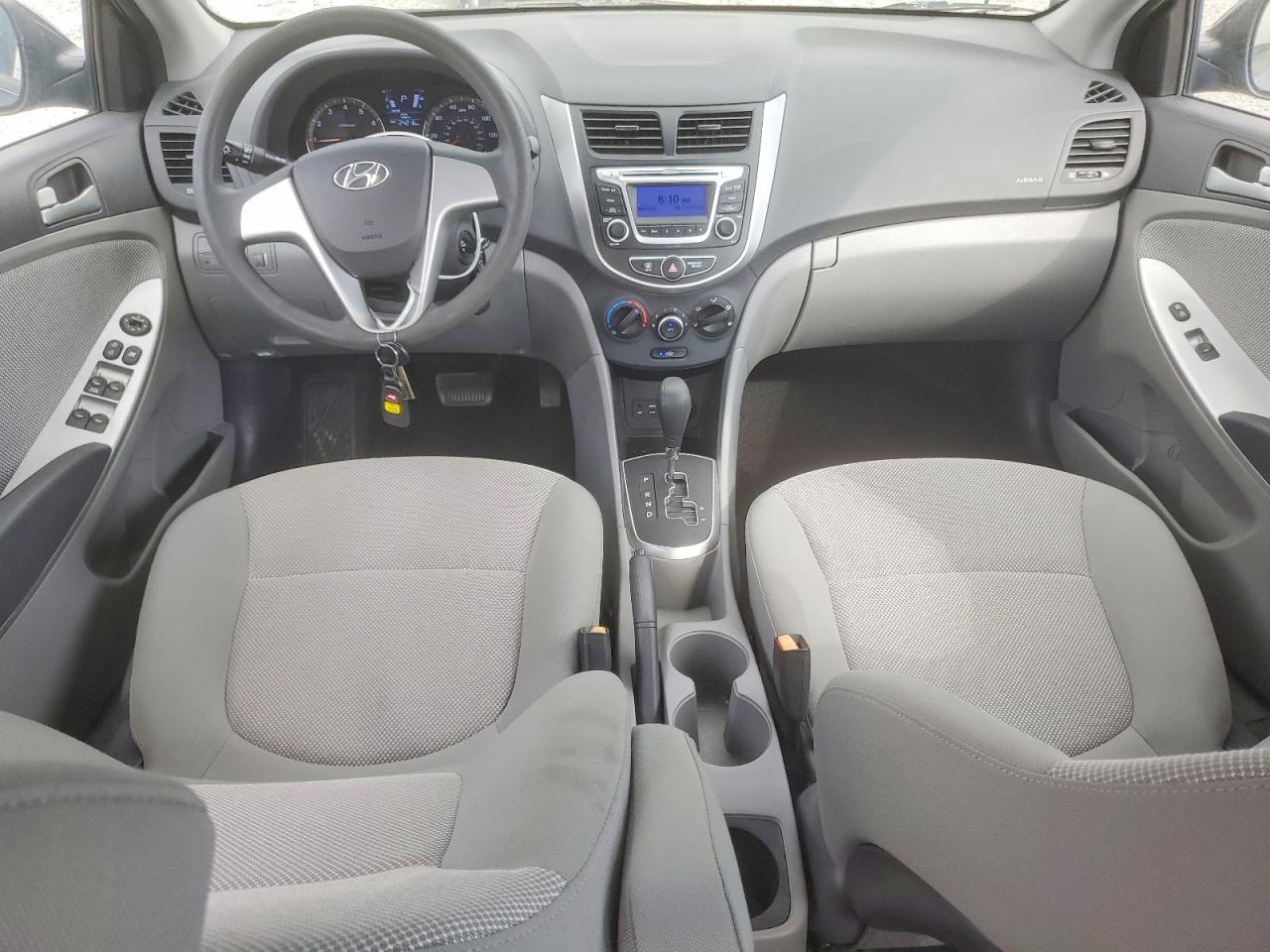 2014 Hyundai Accent Gls Black vin: KMHCT4AE6EU776490