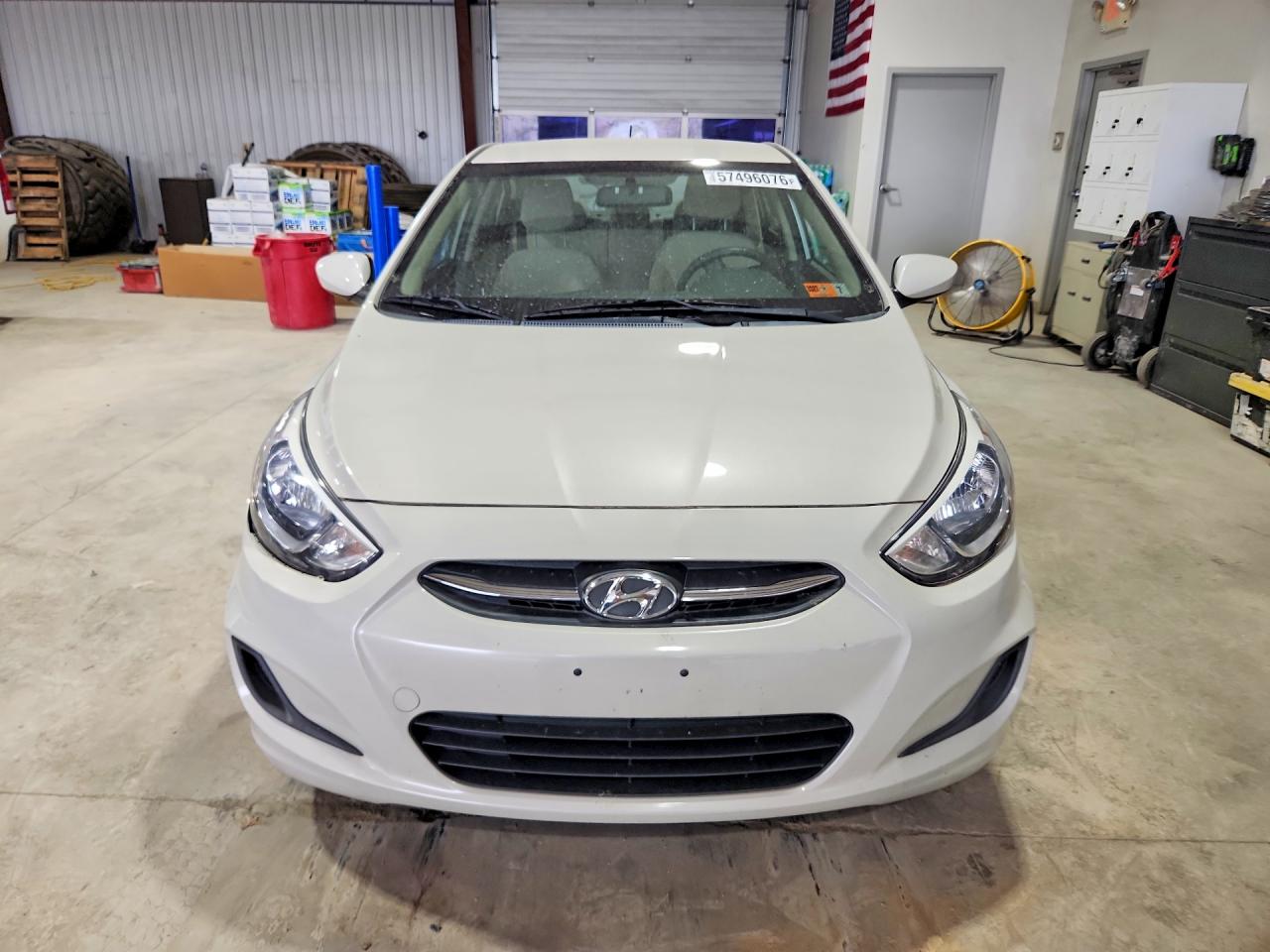 2015 Hyundai Accent Gls Cream vin: KMHCT4AE6FU925448