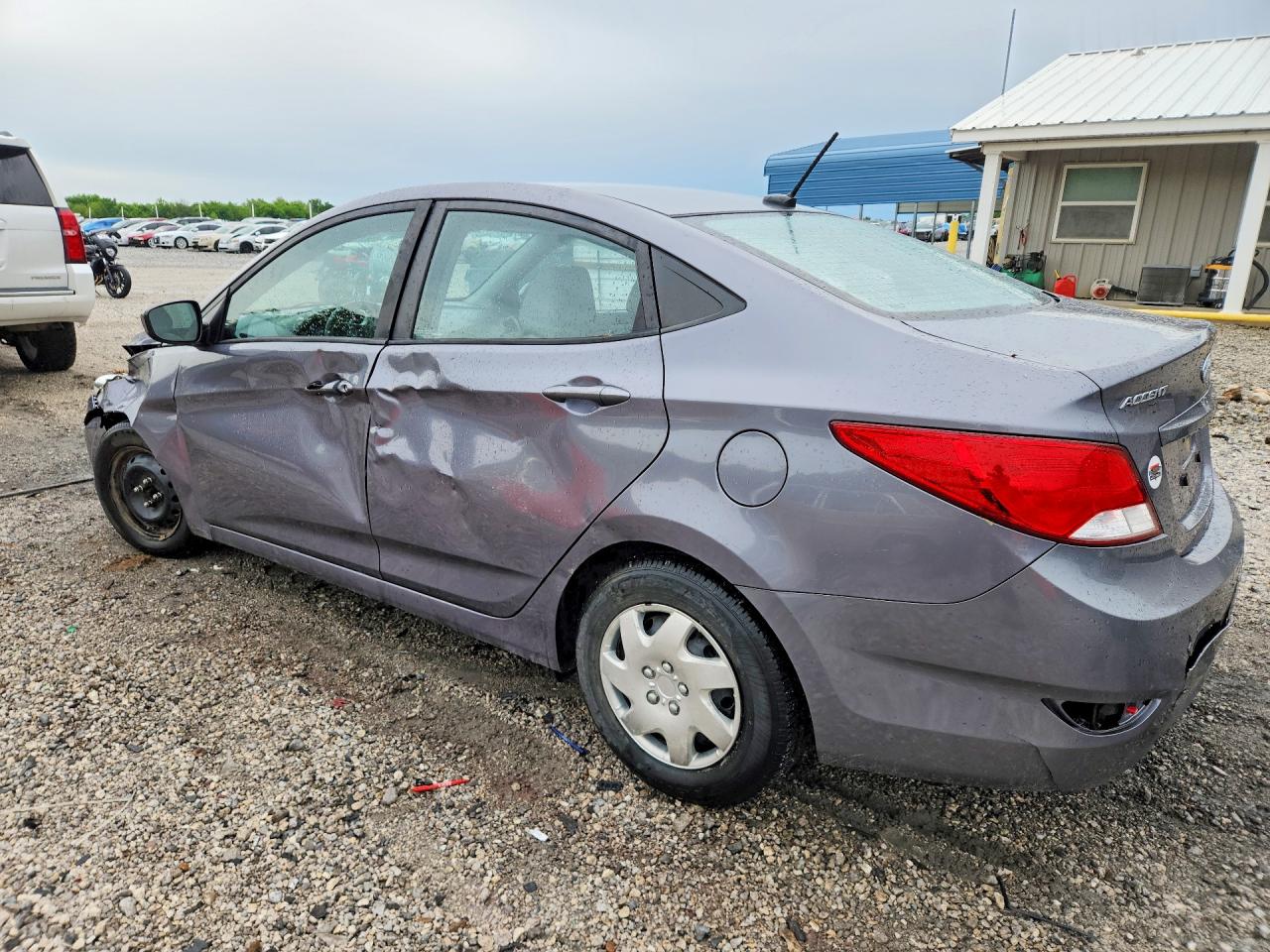 2017 Hyundai Accent Se Gray vin: KMHCT4AE6HU283283