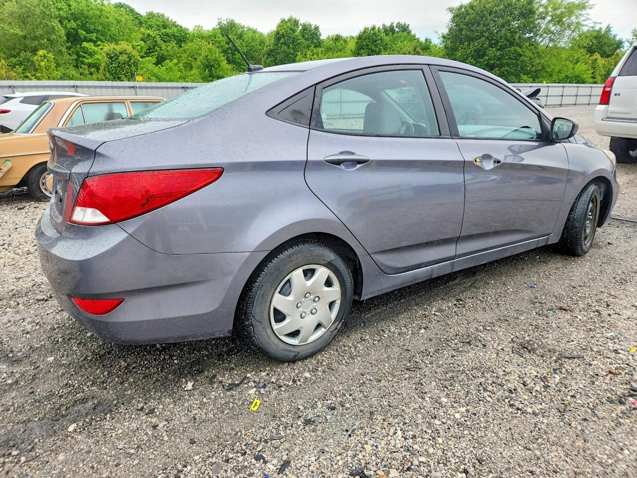 2017 Hyundai Accent Se Gray vin: KMHCT4AE6HU283283