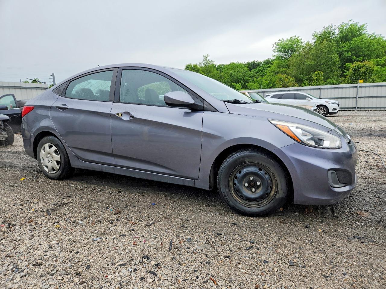 2017 Hyundai Accent Se Gray vin: KMHCT4AE6HU283283