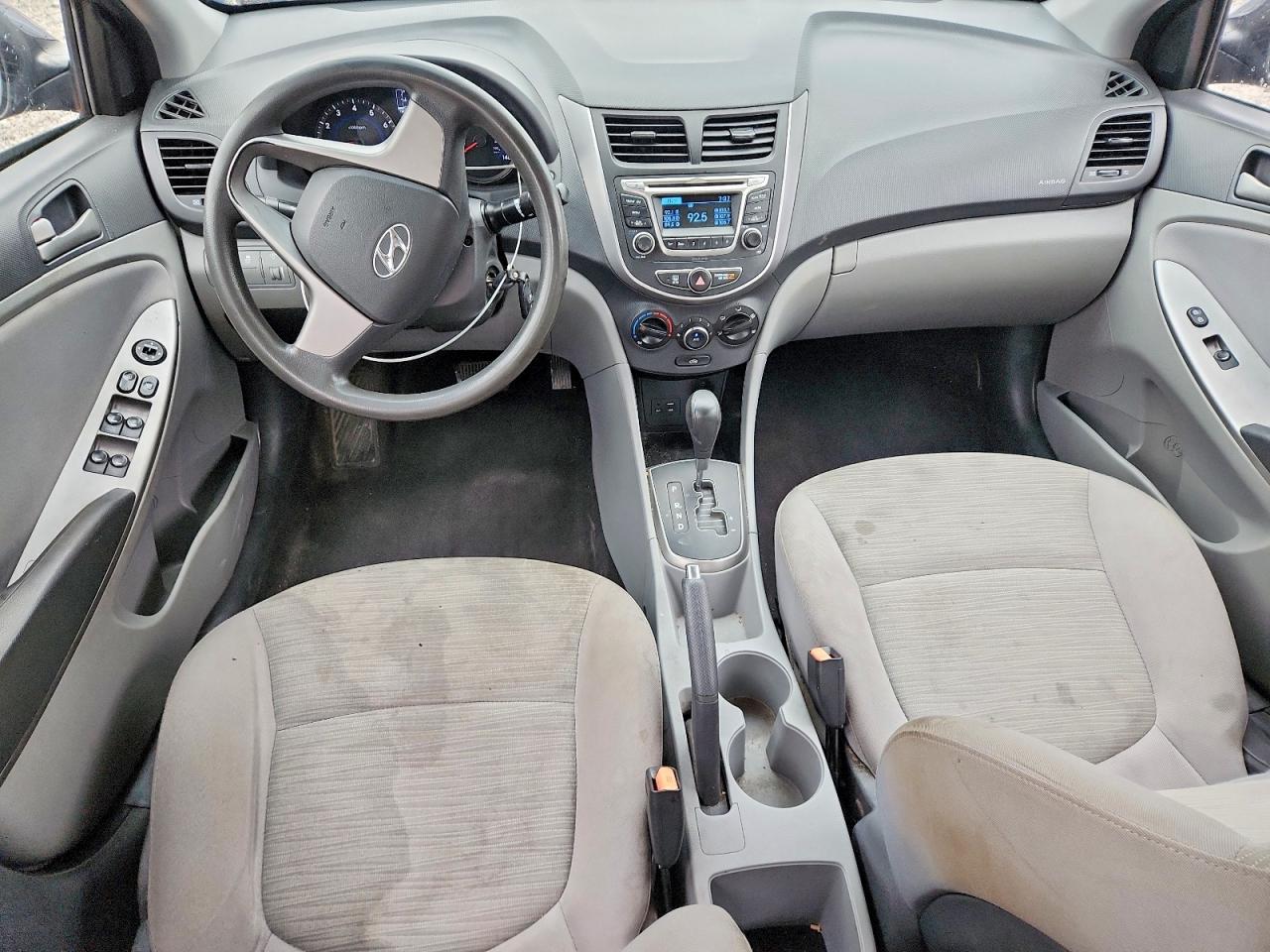 2017 Hyundai Accent Se Gray vin: KMHCT4AE6HU283283