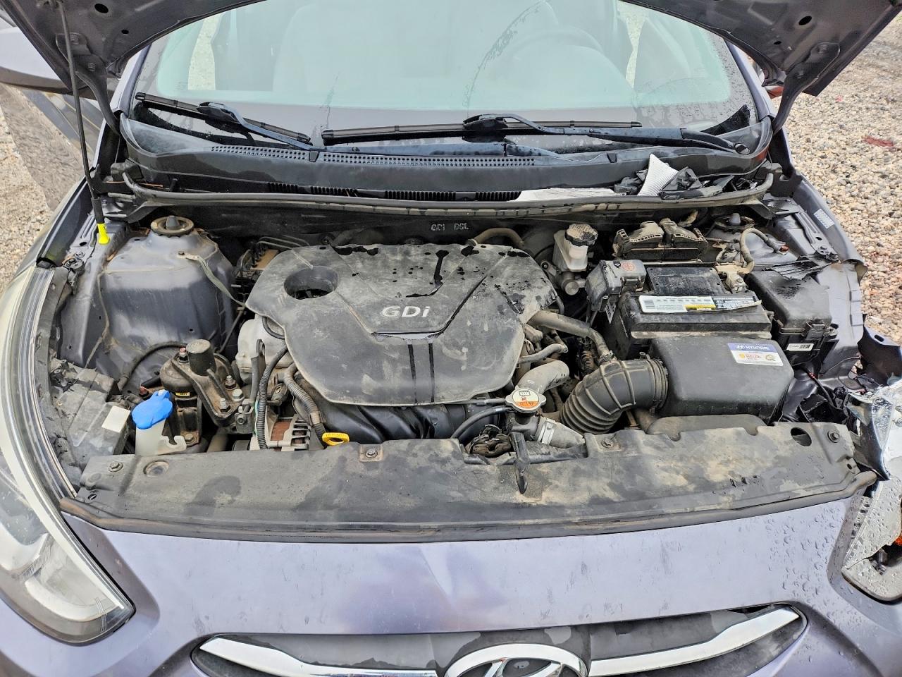 2017 Hyundai Accent Se Gray vin: KMHCT4AE6HU283283