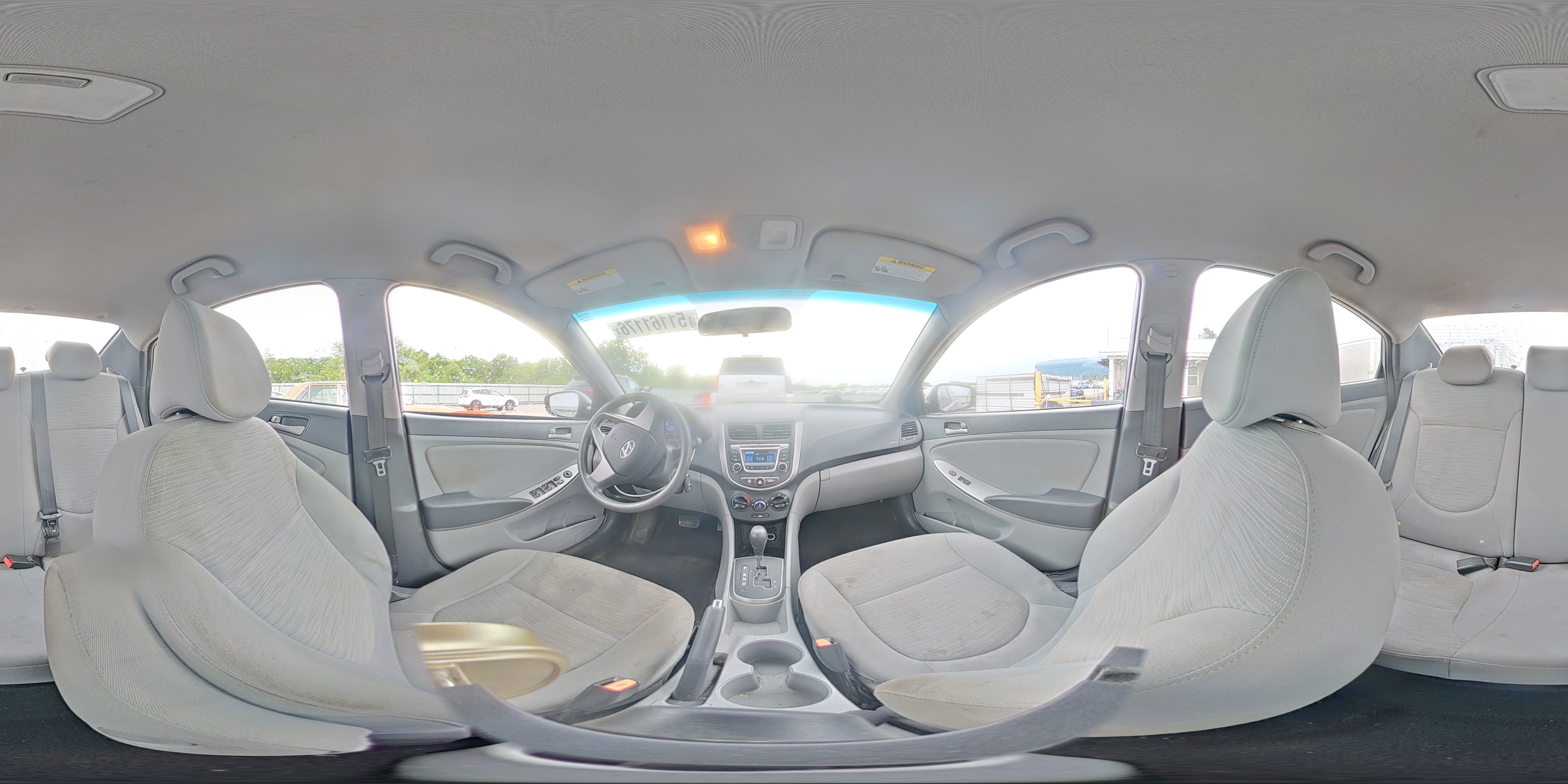 2017 Hyundai Accent Se Gray vin: KMHCT4AE6HU283283