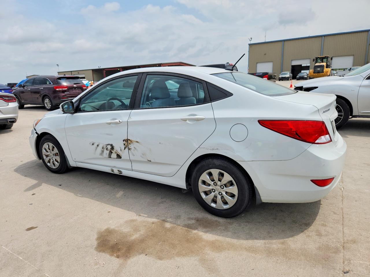 2017 Hyundai Accent Se White vin: KMHCT4AE6HU361531