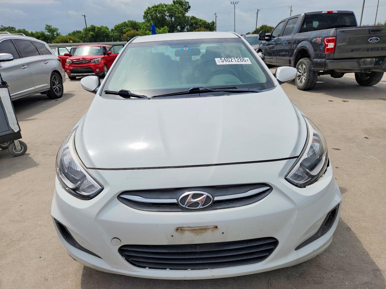 2017 Hyundai Accent Se White vin: KMHCT4AE6HU361531