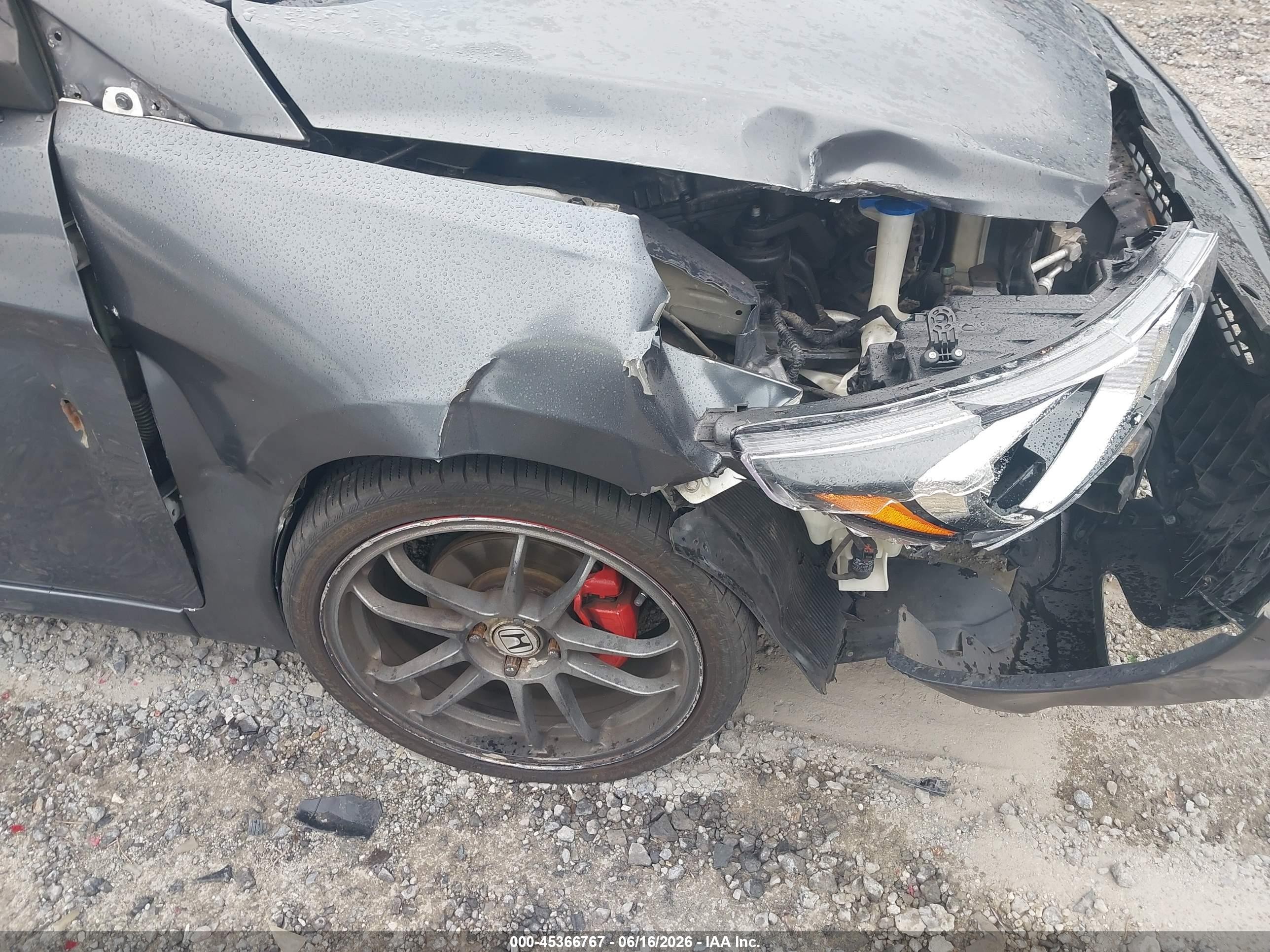 2012 Hyundai Accent Gls Gray vin: KMHCT4AE7CU088205