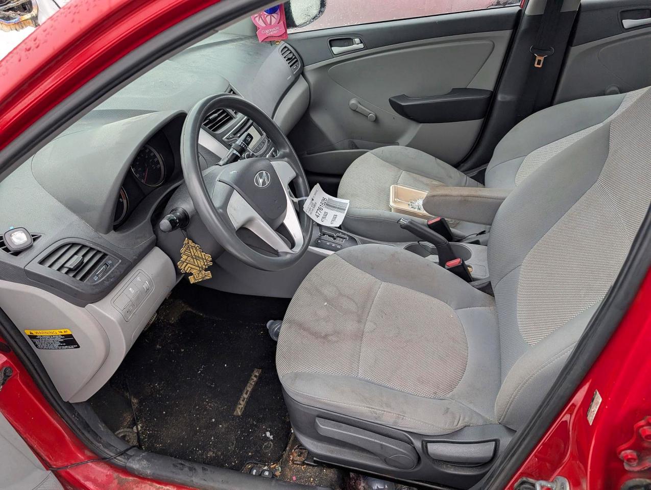 2013 Hyundai Accent Gls Red vin: KMHCT4AE7DU309769
