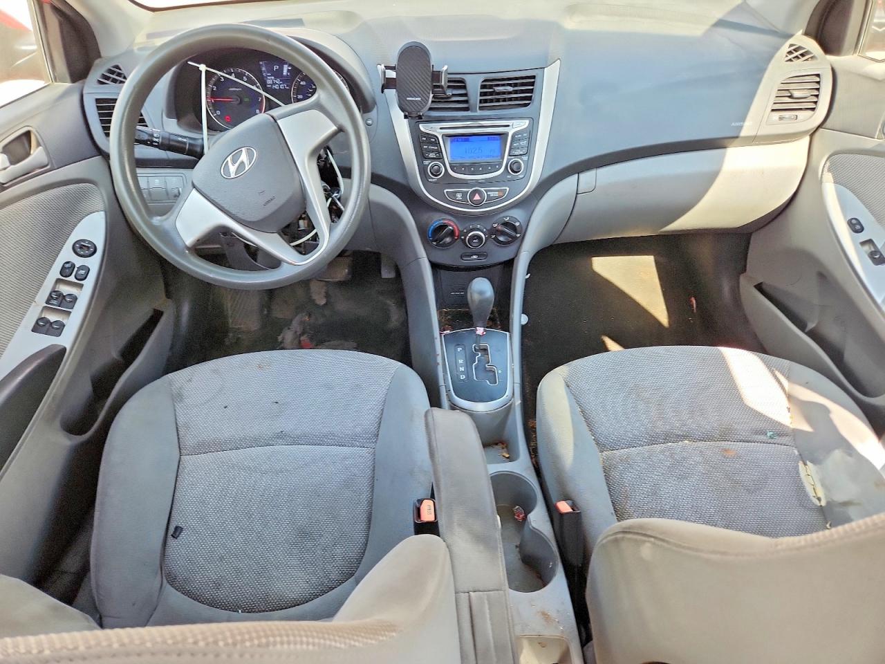 2013 Hyundai Accent Gls Red vin: KMHCT4AE7DU494812