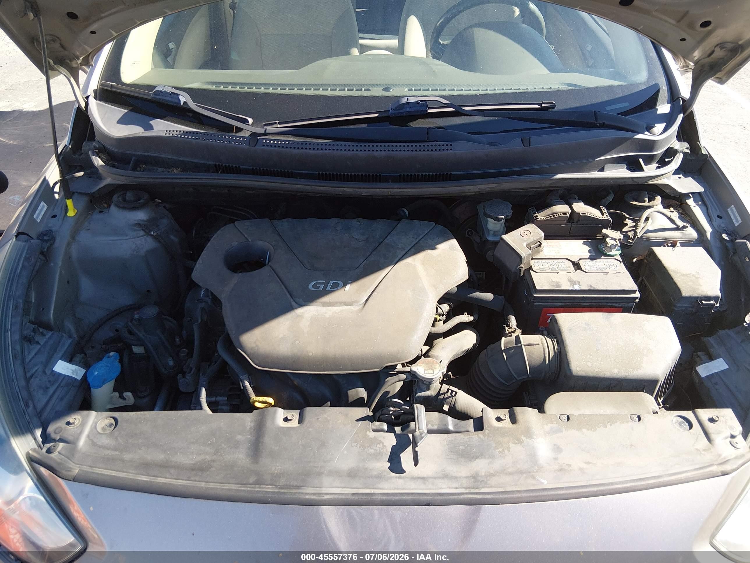 2013 Hyundai Accent Gls Beige vin: KMHCT4AE7DU521068