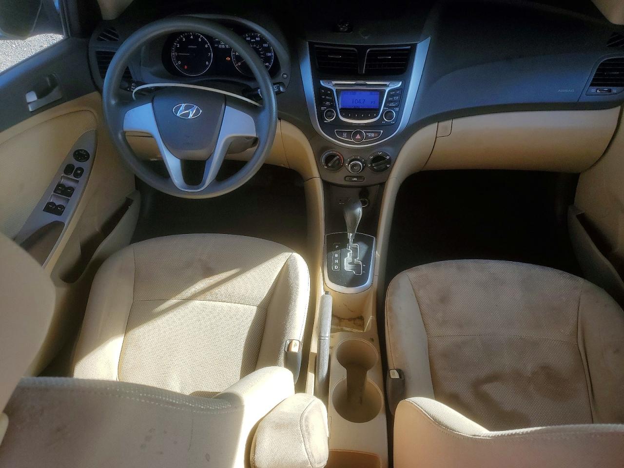 2013 Hyundai Accent Gls Blue vin: KMHCT4AE7DU526304