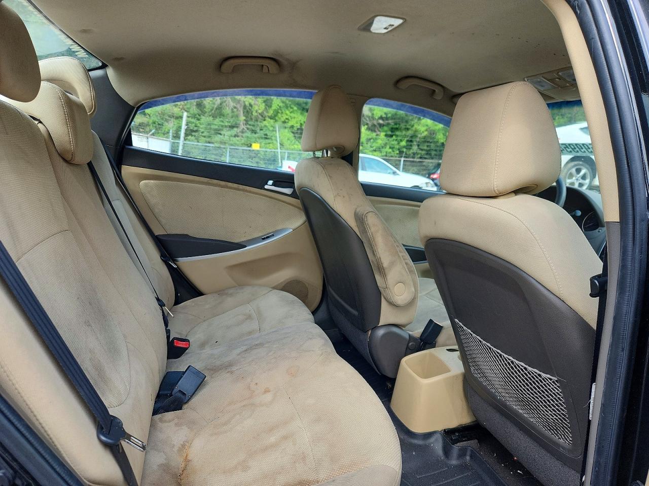 2013 Hyundai Accent Gls Black vin: KMHCT4AE7DU584901