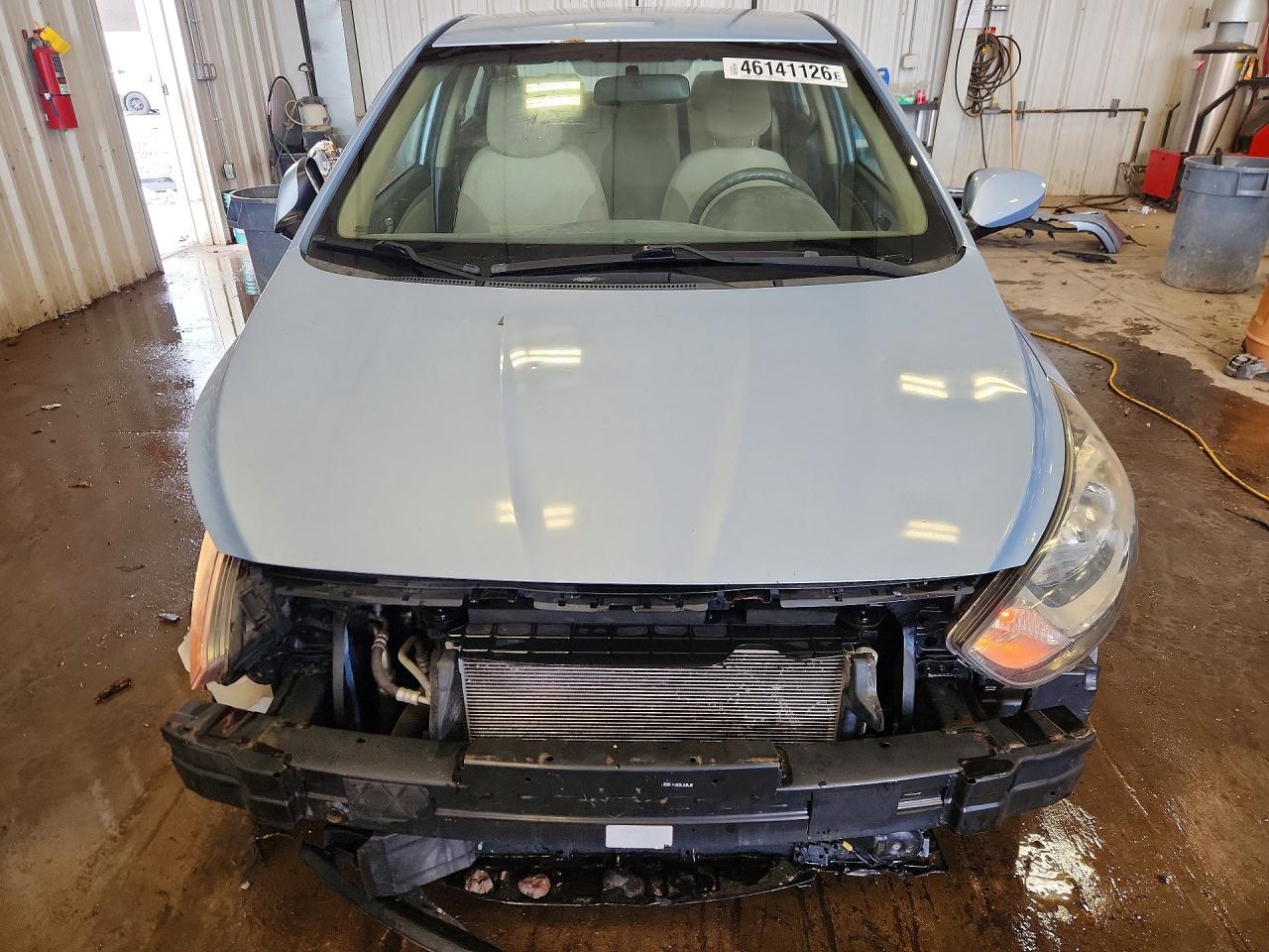 2014 Hyundai Accent Gls Blue vin: KMHCT4AE7EU686362