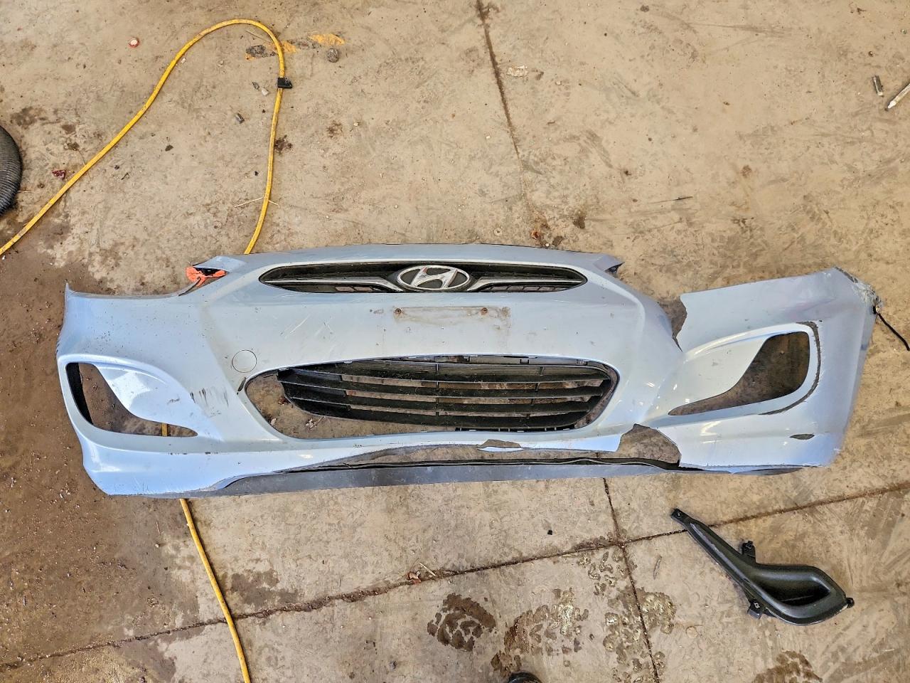 2014 Hyundai Accent Gls Blue vin: KMHCT4AE7EU686362