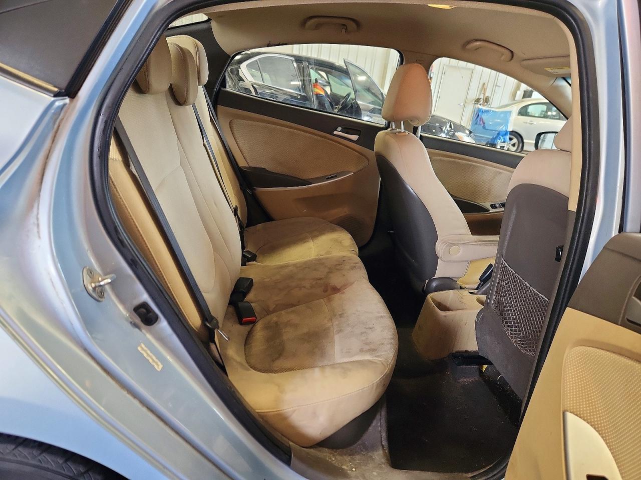 2014 Hyundai Accent Gls Blue vin: KMHCT4AE7EU686362