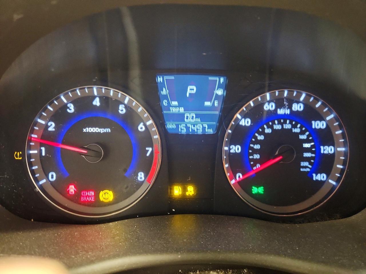 2014 Hyundai Accent Gls Blue vin: KMHCT4AE7EU686362