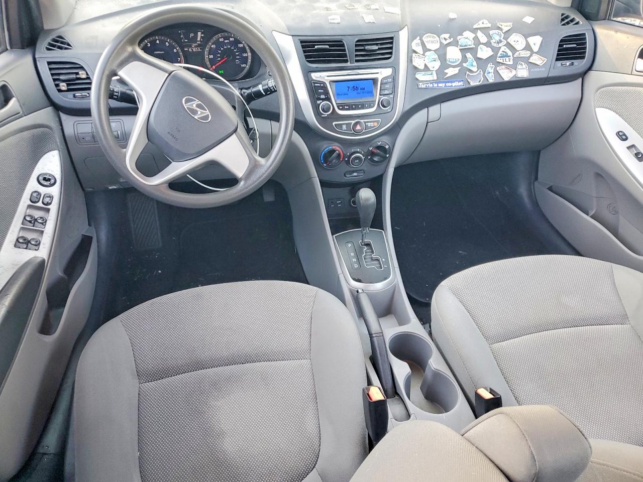 2014 Hyundai Accent Gls Red vin: KMHCT4AE7EU696647