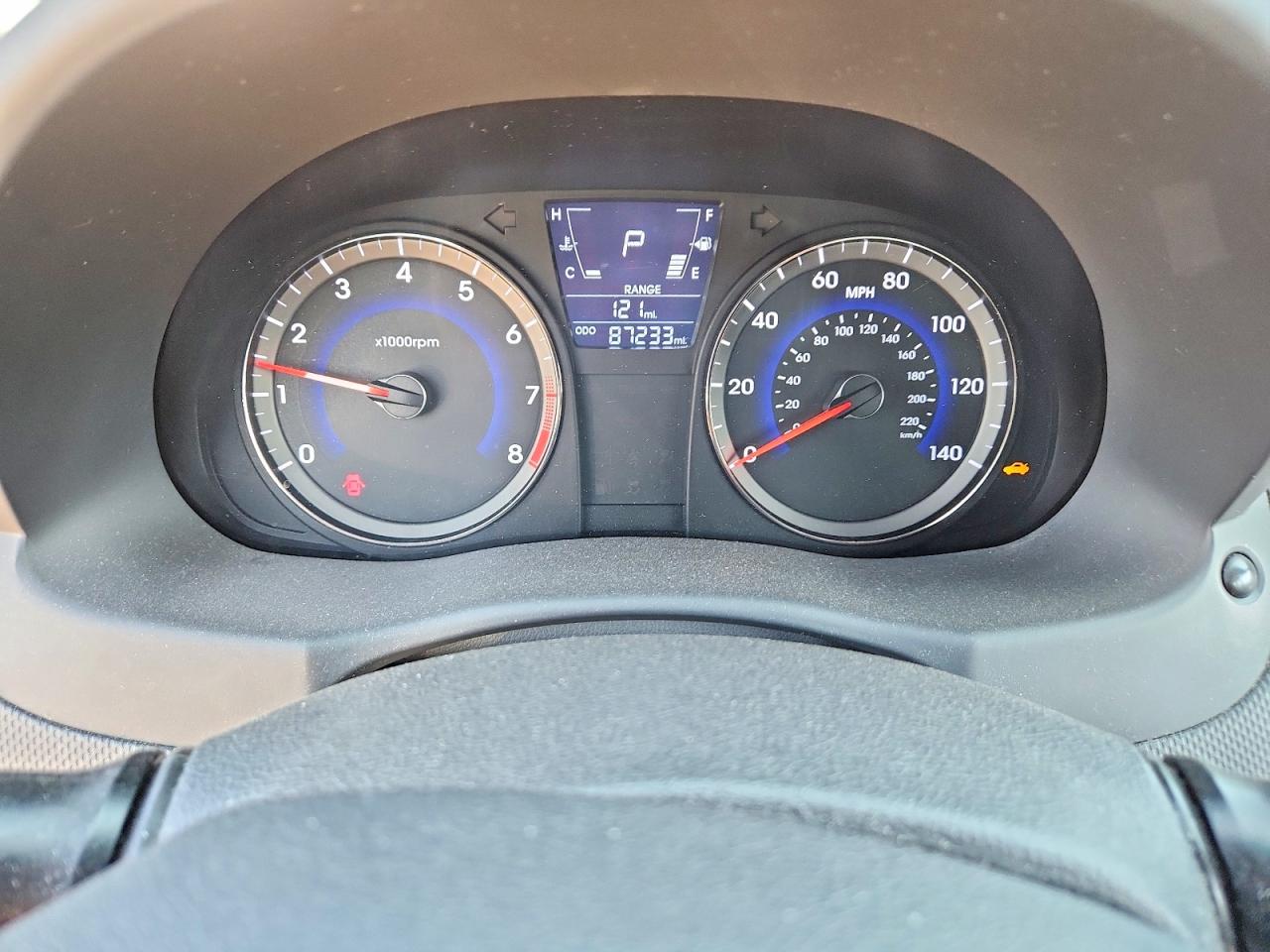 2014 Hyundai Accent Gls Черный vin: KMHCT4AE7EU718162