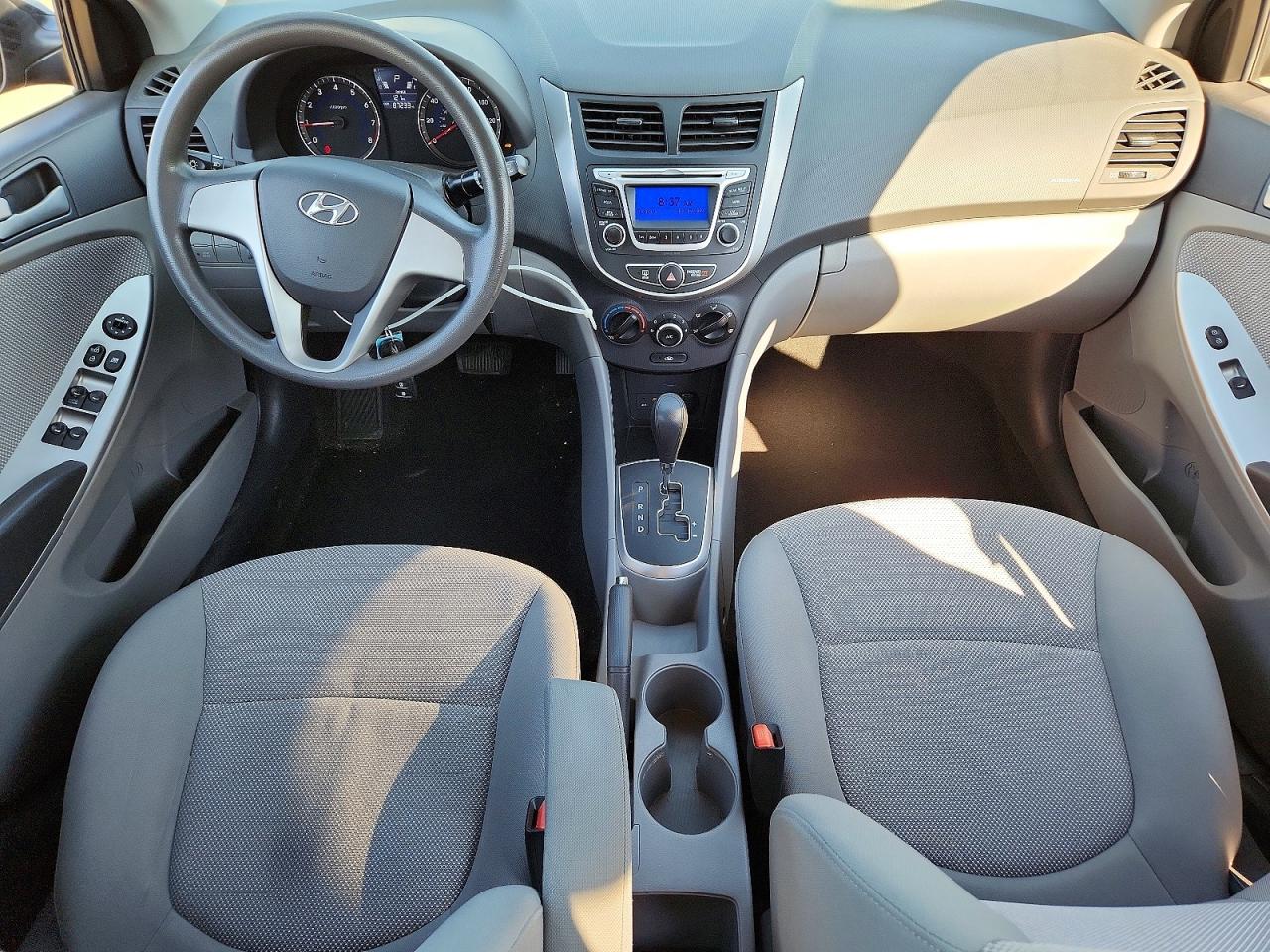 2014 Hyundai Accent Gls Черный vin: KMHCT4AE7EU718162