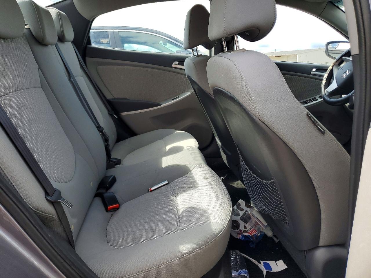 2014 Hyundai Accent Gls Gray vin: KMHCT4AE7EU743739
