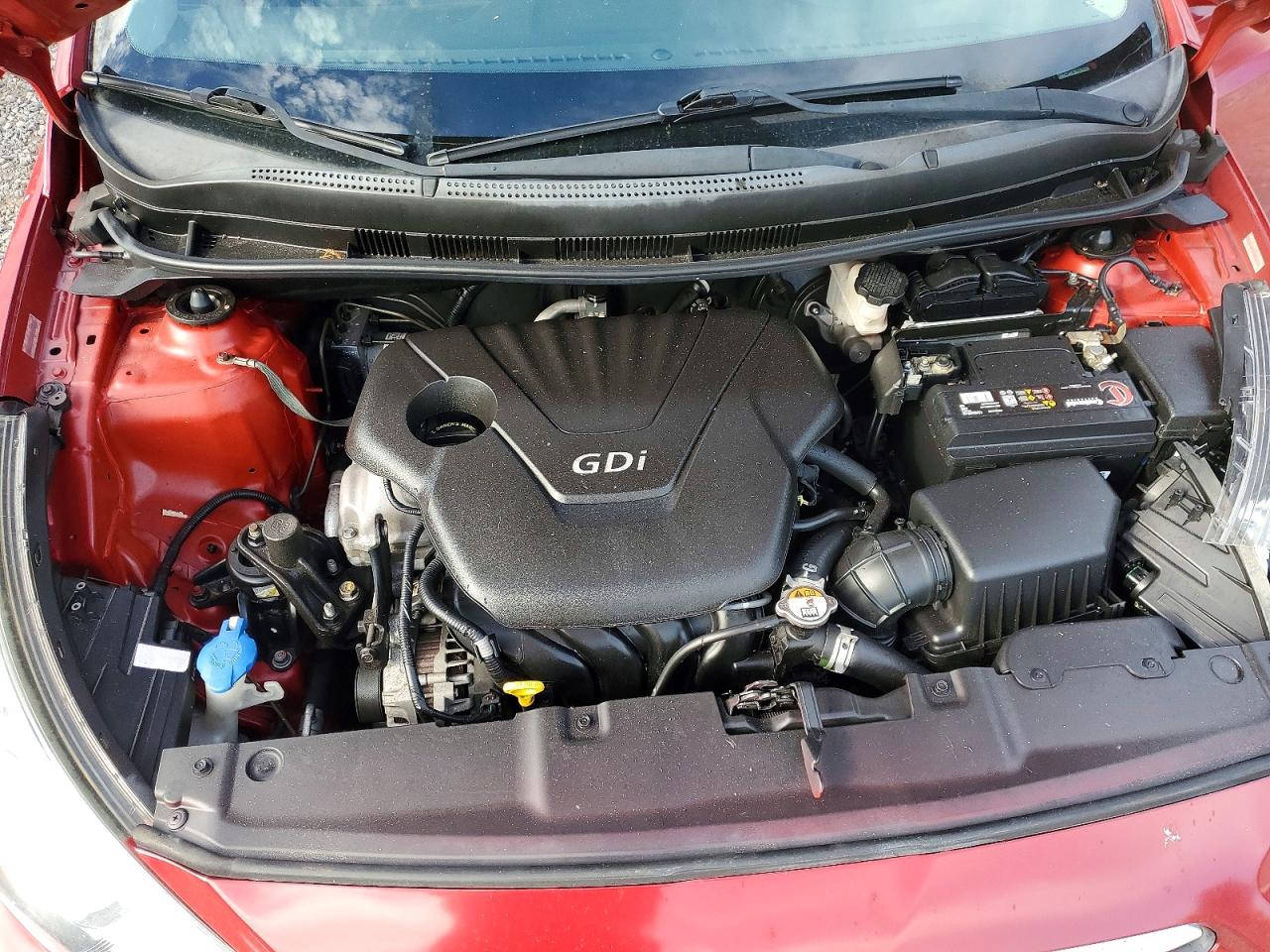 2014 Hyundai Accent Gls Красный vin: KMHCT4AE7EU755776