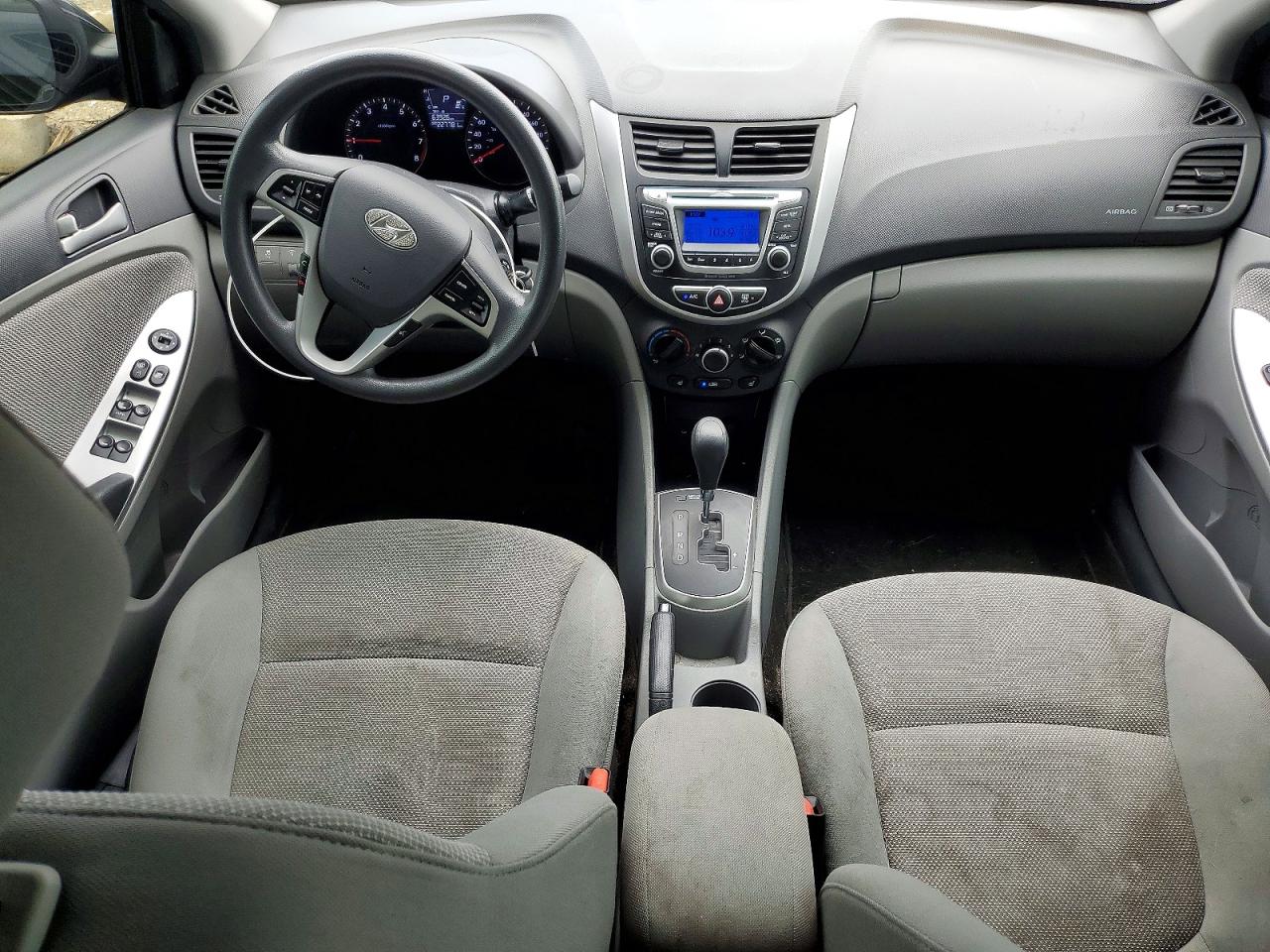 2014 Hyundai Accent Gls Black vin: KMHCT4AE7EU772268