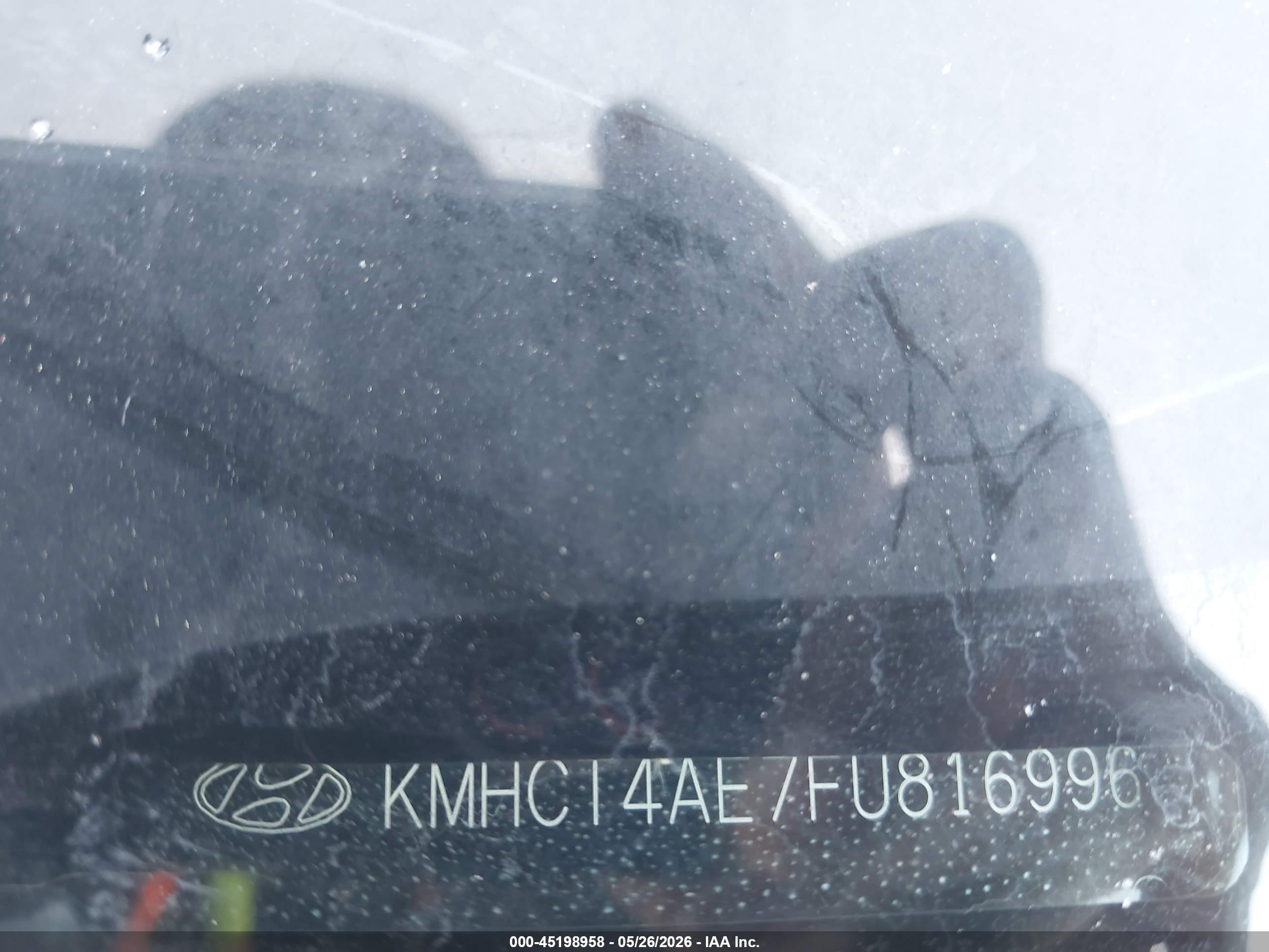 2015 Hyundai Accent Gls Blue vin: KMHCT4AE7FU816996
