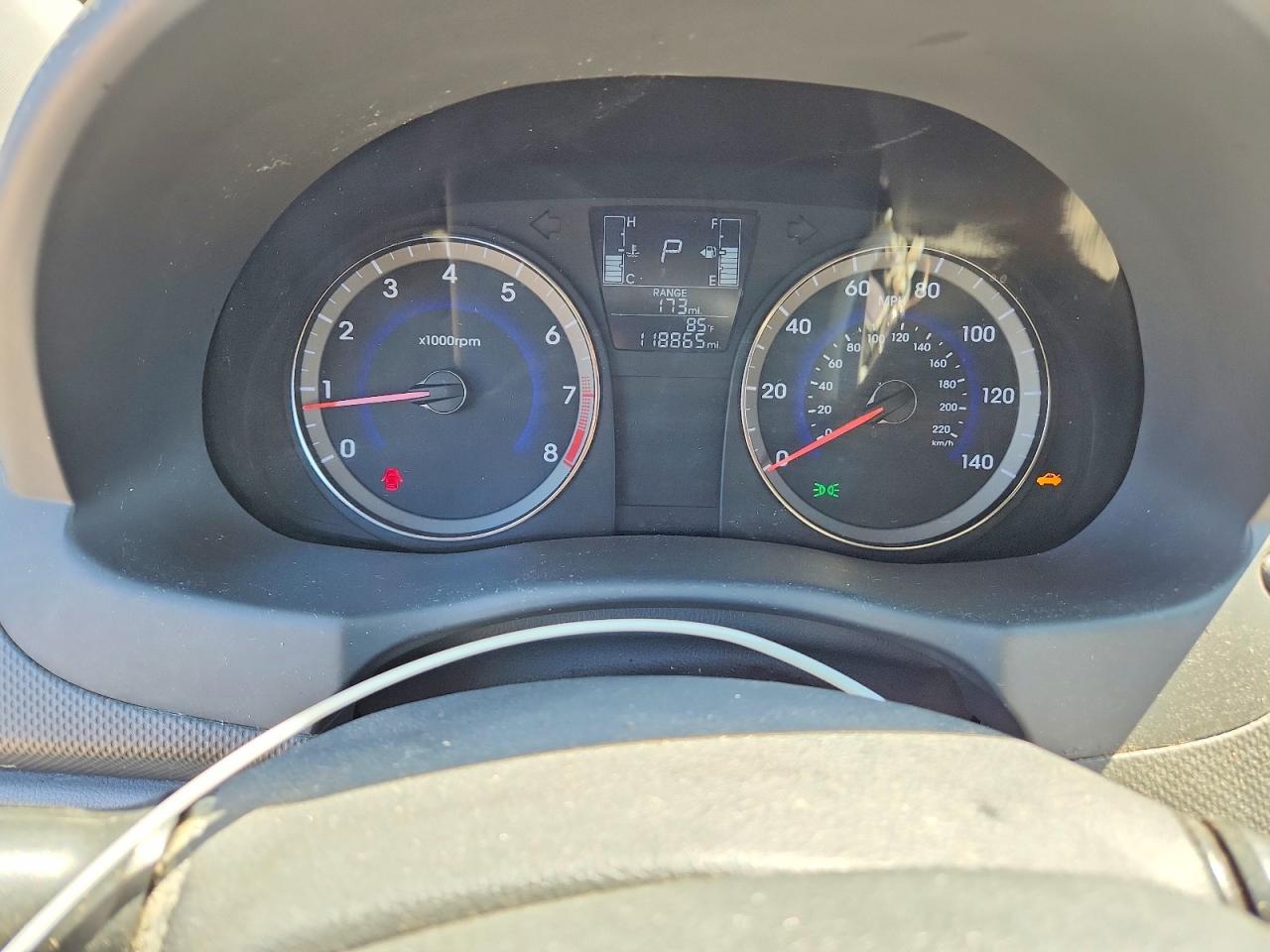 2015 Hyundai Accent Gls Blue vin: KMHCT4AE7FU929492