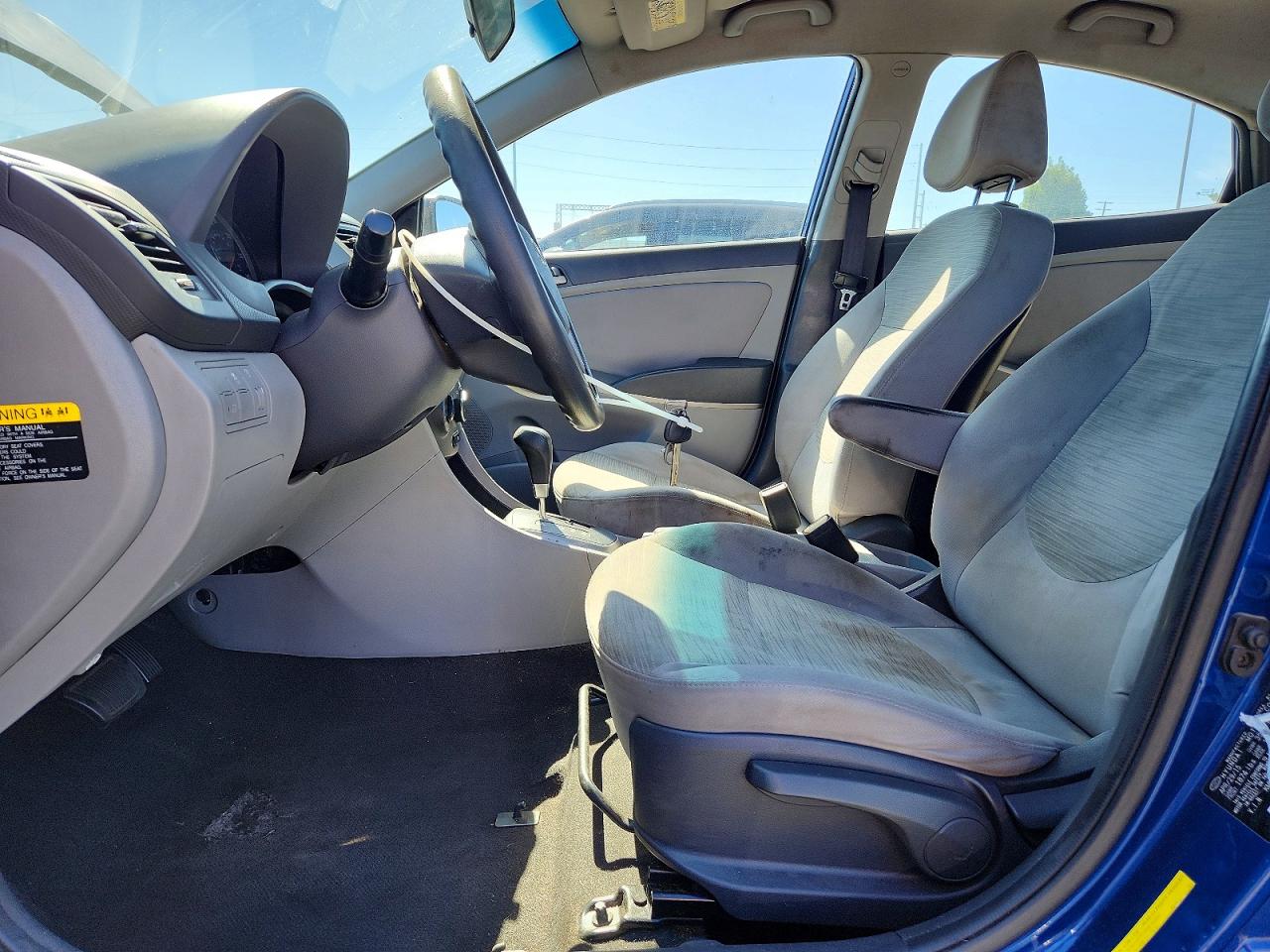 2015 Hyundai Accent Gls Blue vin: KMHCT4AE7FU929492