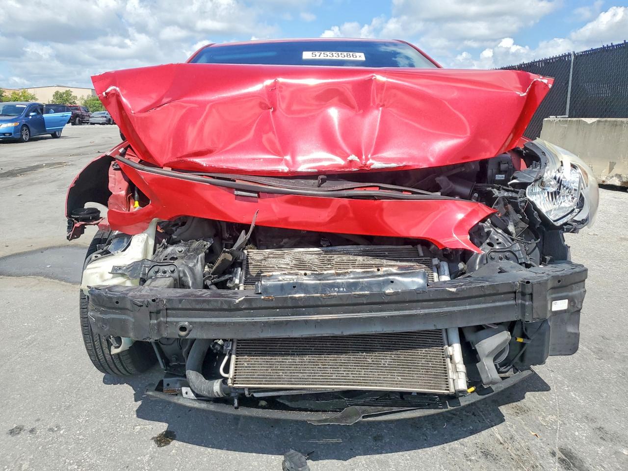 2016 Hyundai Accent Se Красный vin: KMHCT4AE7GU158419