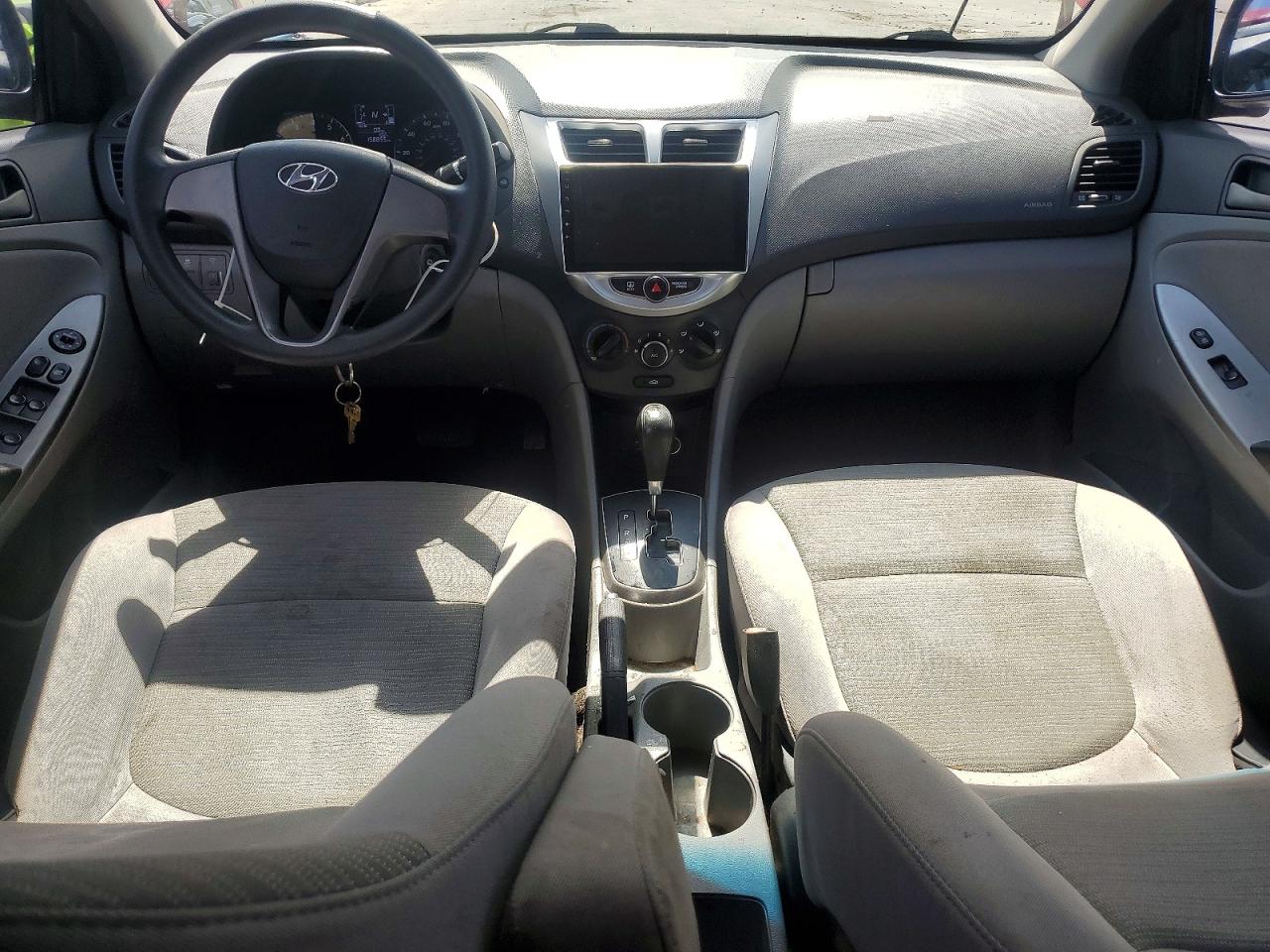 2016 Hyundai Accent Se Красный vin: KMHCT4AE7GU158419