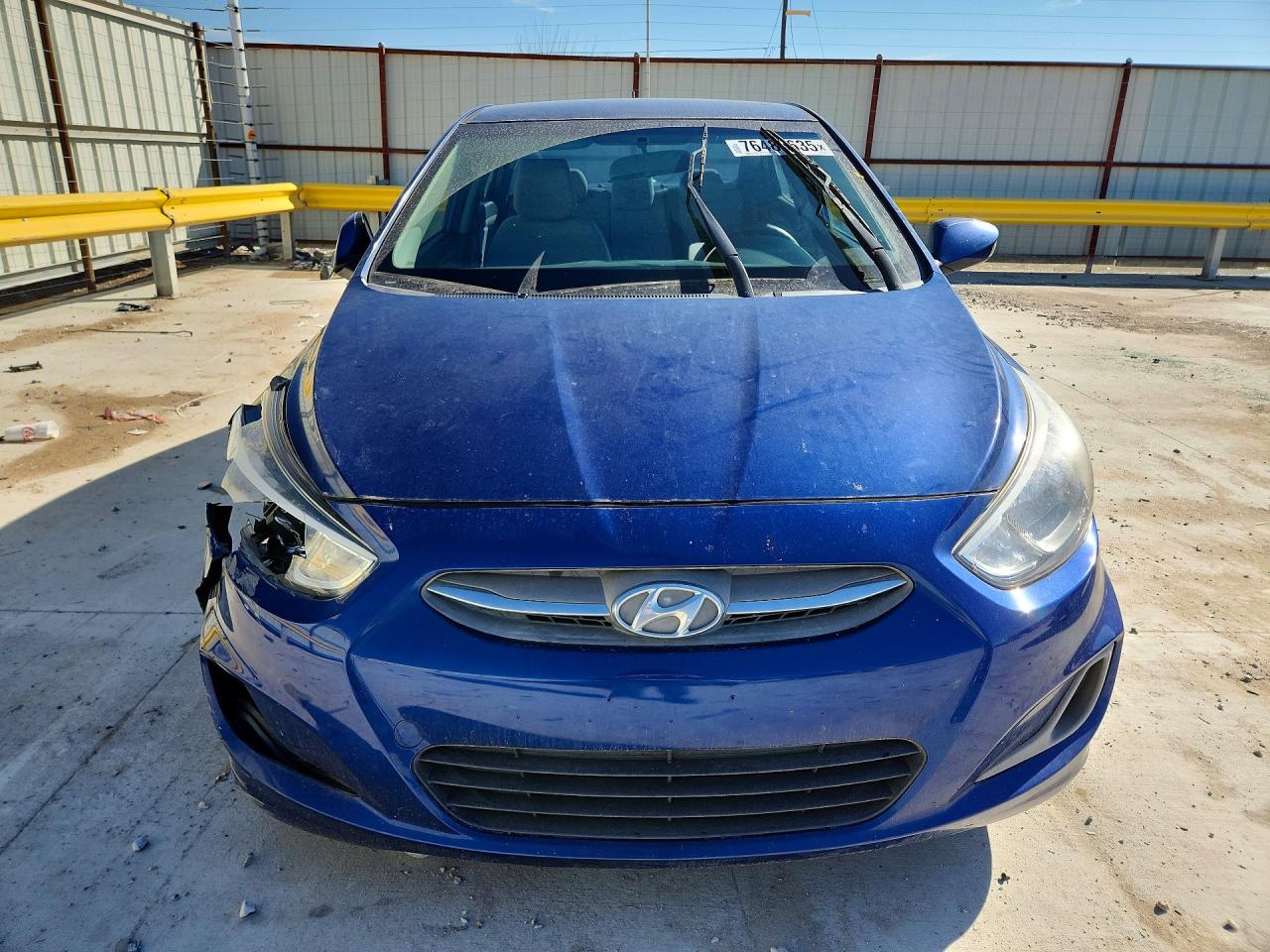 2017 Hyundai Accent Se Blue vin: KMHCT4AE7HU319286