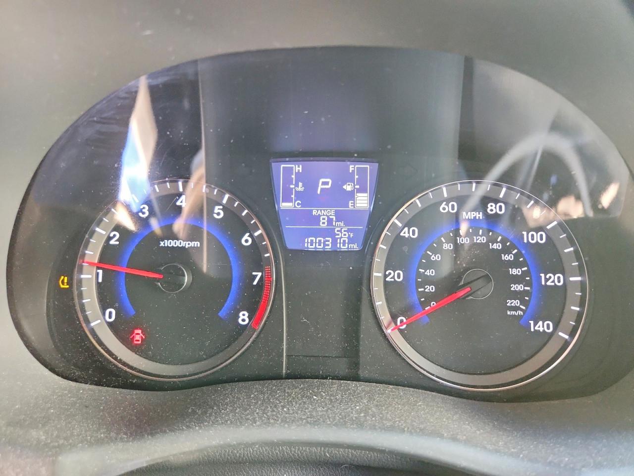 2017 Hyundai Accent Se Blue vin: KMHCT4AE7HU319286