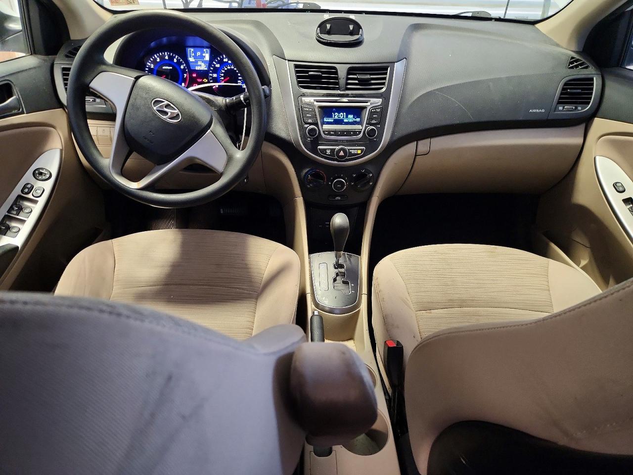 2017 Hyundai Accent Se White vin: KMHCT4AE7HU362204