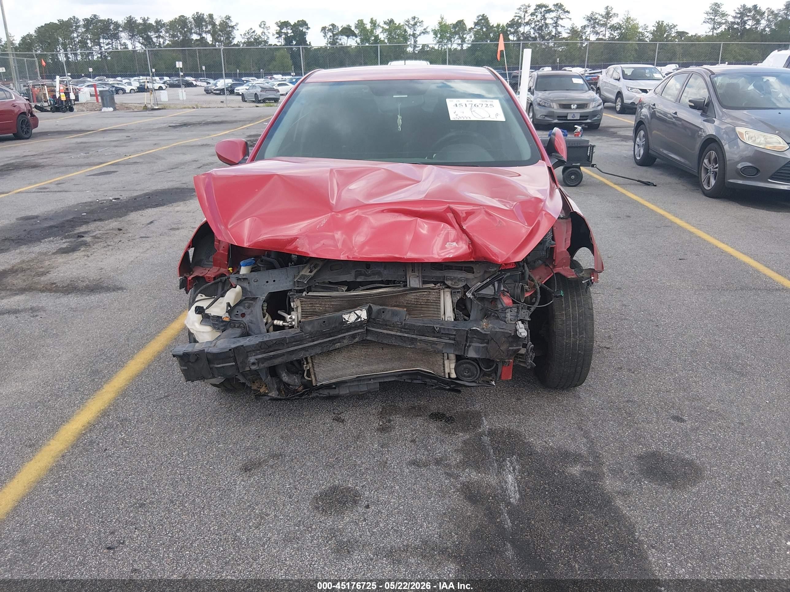 2012 Hyundai Accent Gls Red vin: KMHCT4AE8CU187910