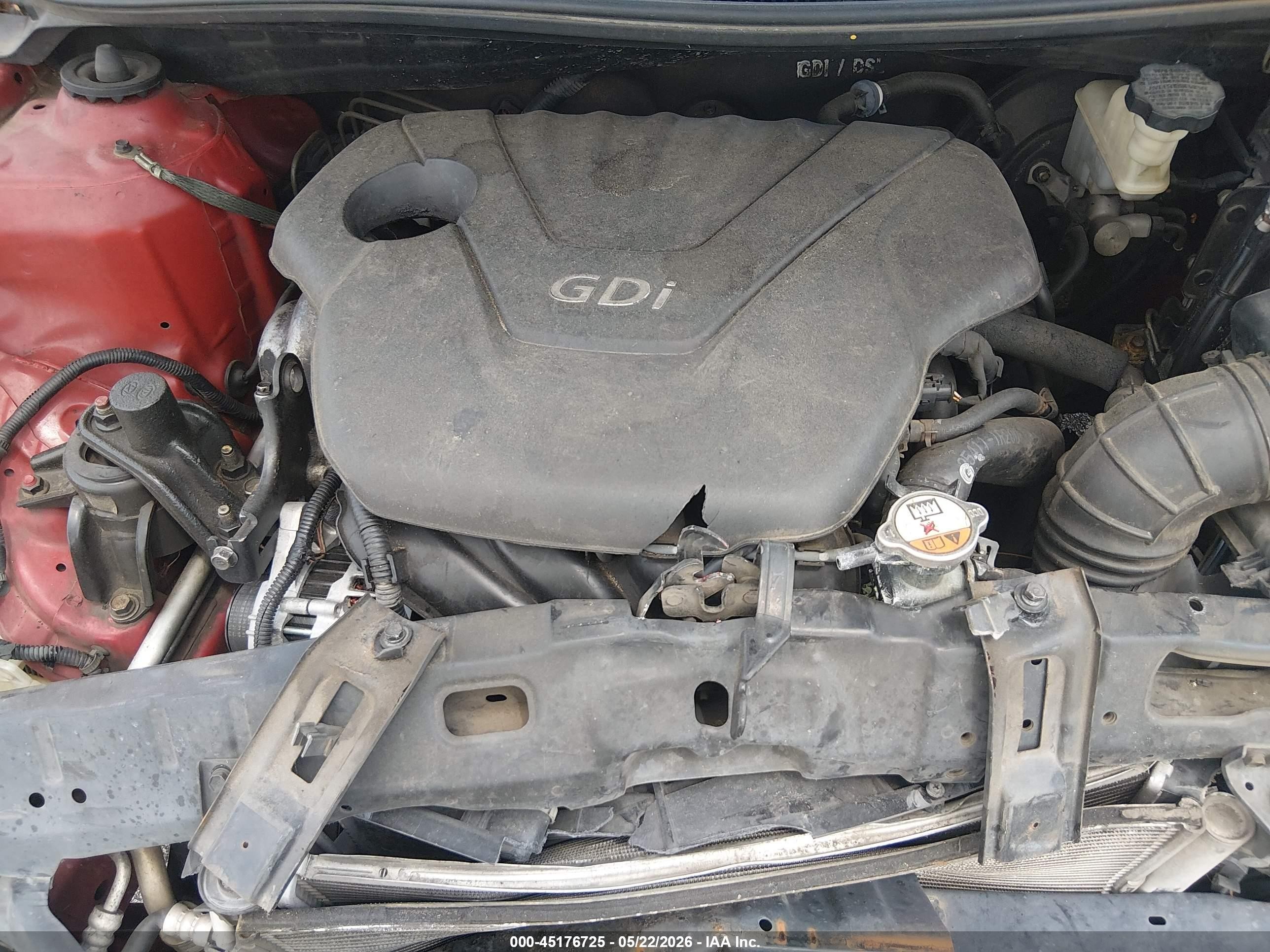 2012 Hyundai Accent Gls Red vin: KMHCT4AE8CU187910