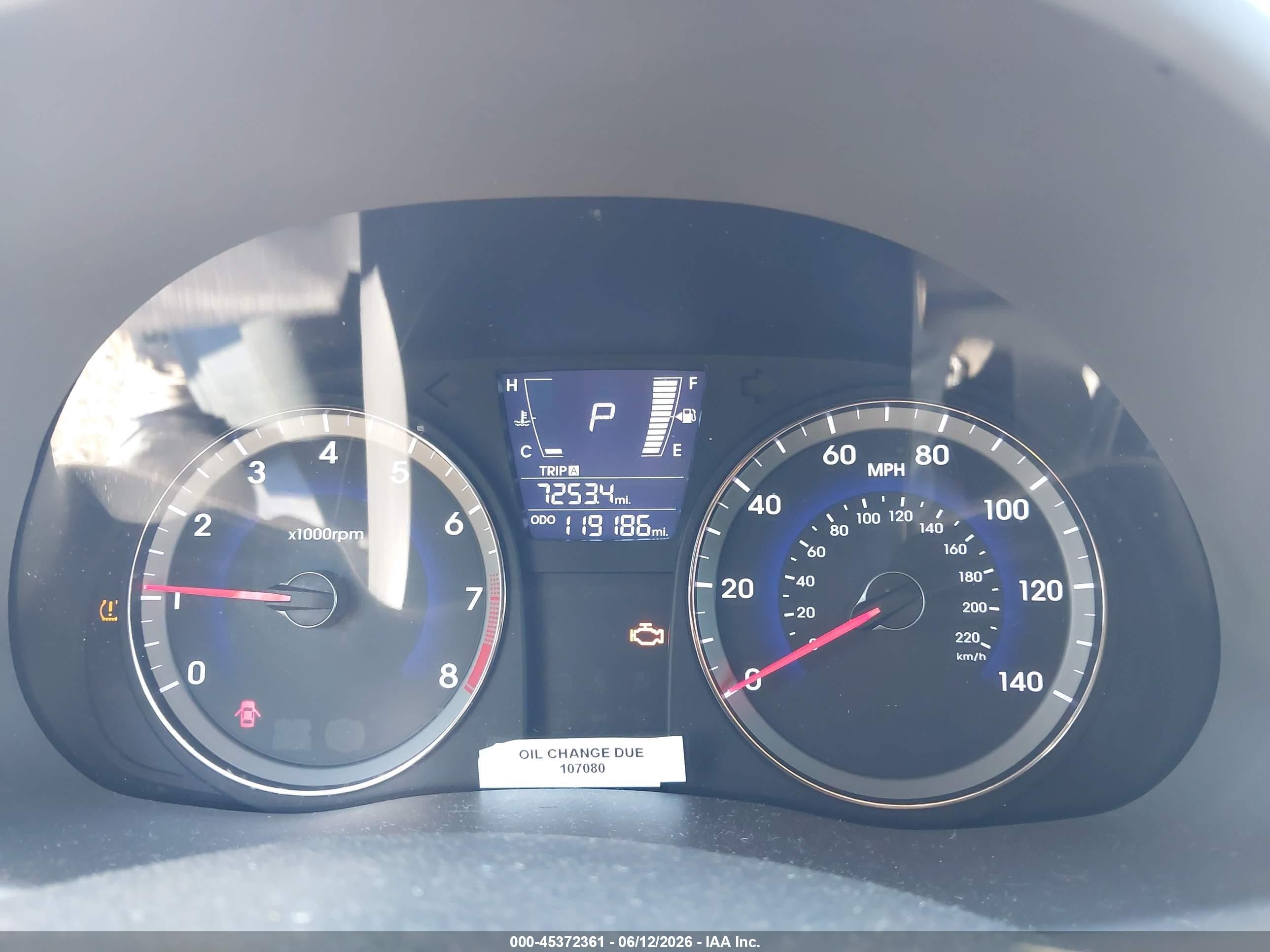 2012 Hyundai Accent Gls Gray vin: KMHCT4AE8CU208660